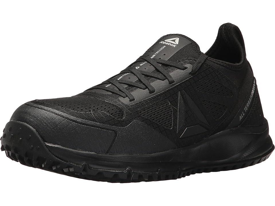 Reebok Work All Terrain Men's Steel Toe Shoes, Size: 11.5 Medium, Black Product Image