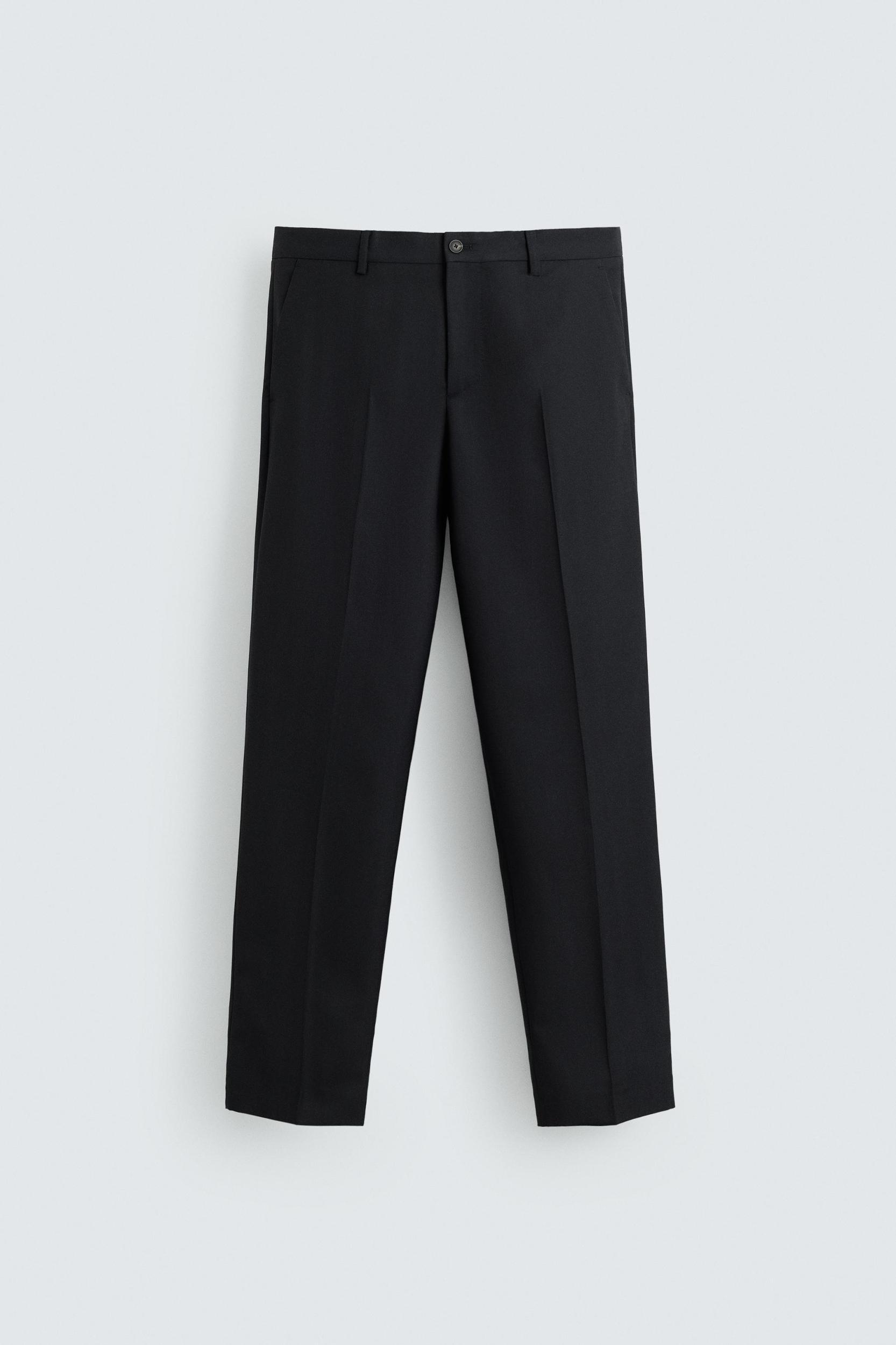 HERRINGBONE SUIT PANTS Product Image