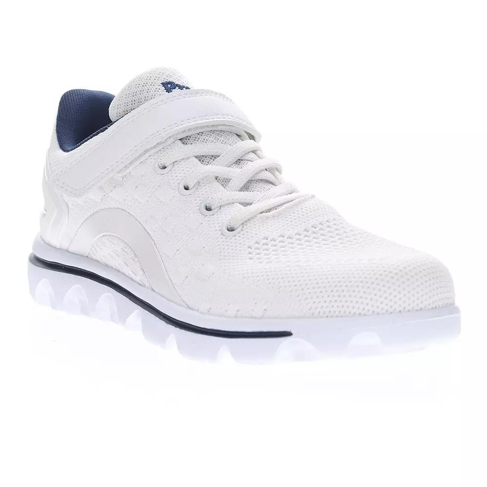 Propet TravelActiv Axial FX Women's Sneakers, Size: 10 Wide, White Navy Product Image
