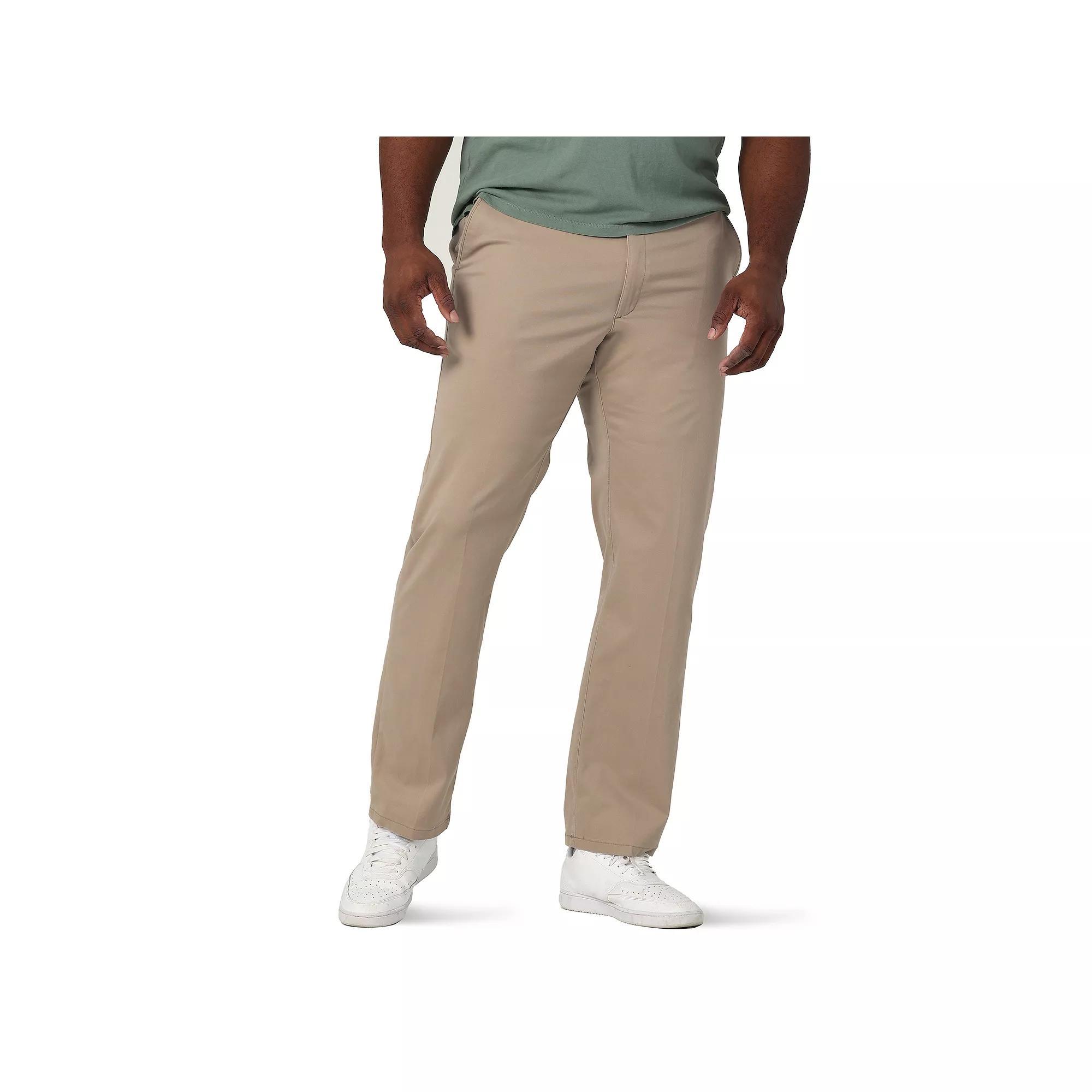 Big & Tall Lee® Extreme Motion MVP Straight Fit Casual Pant, Men's, Size: 54X30, Breen Product Image