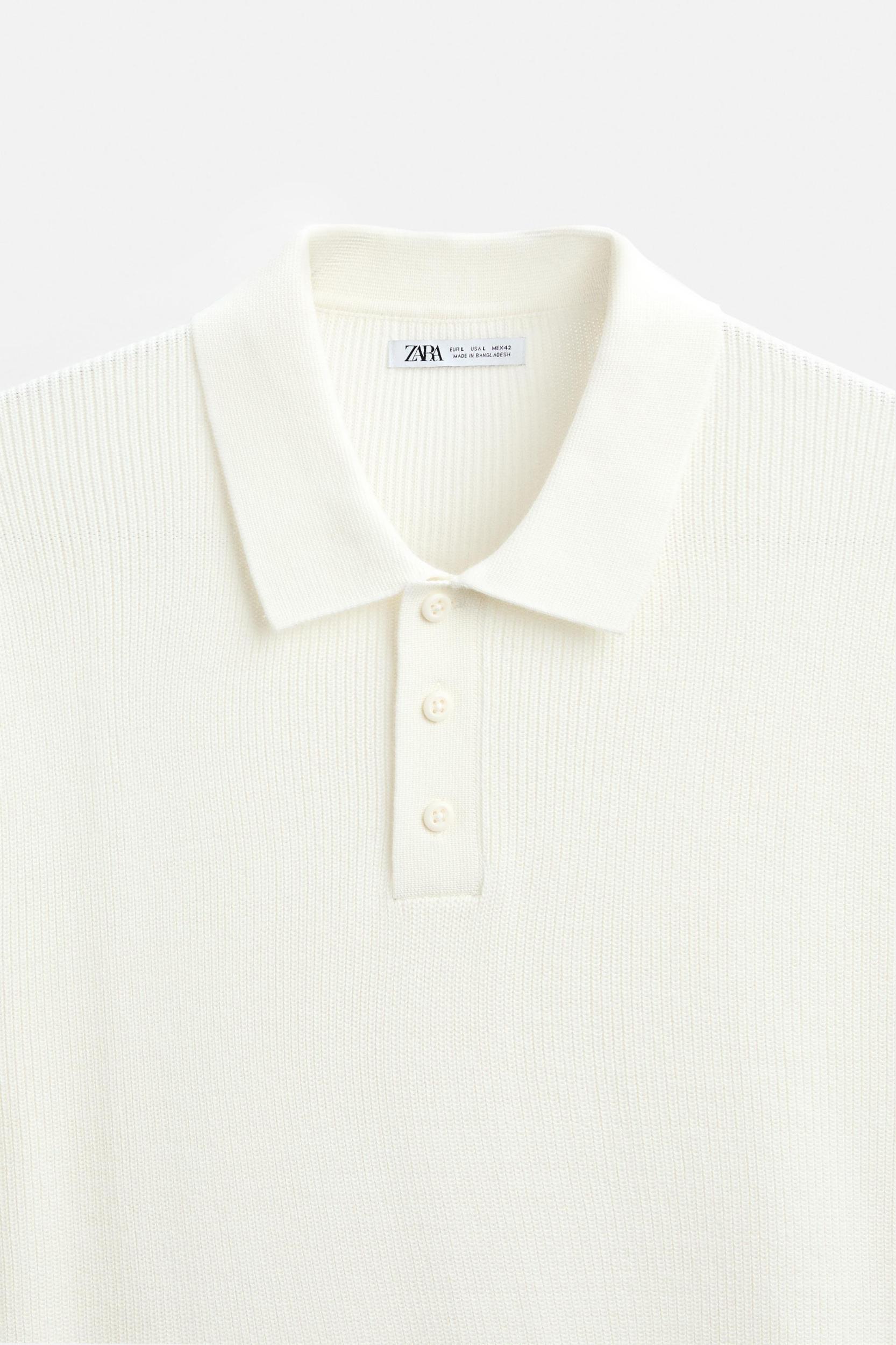 TEXTURED KNIT POLO Product Image
