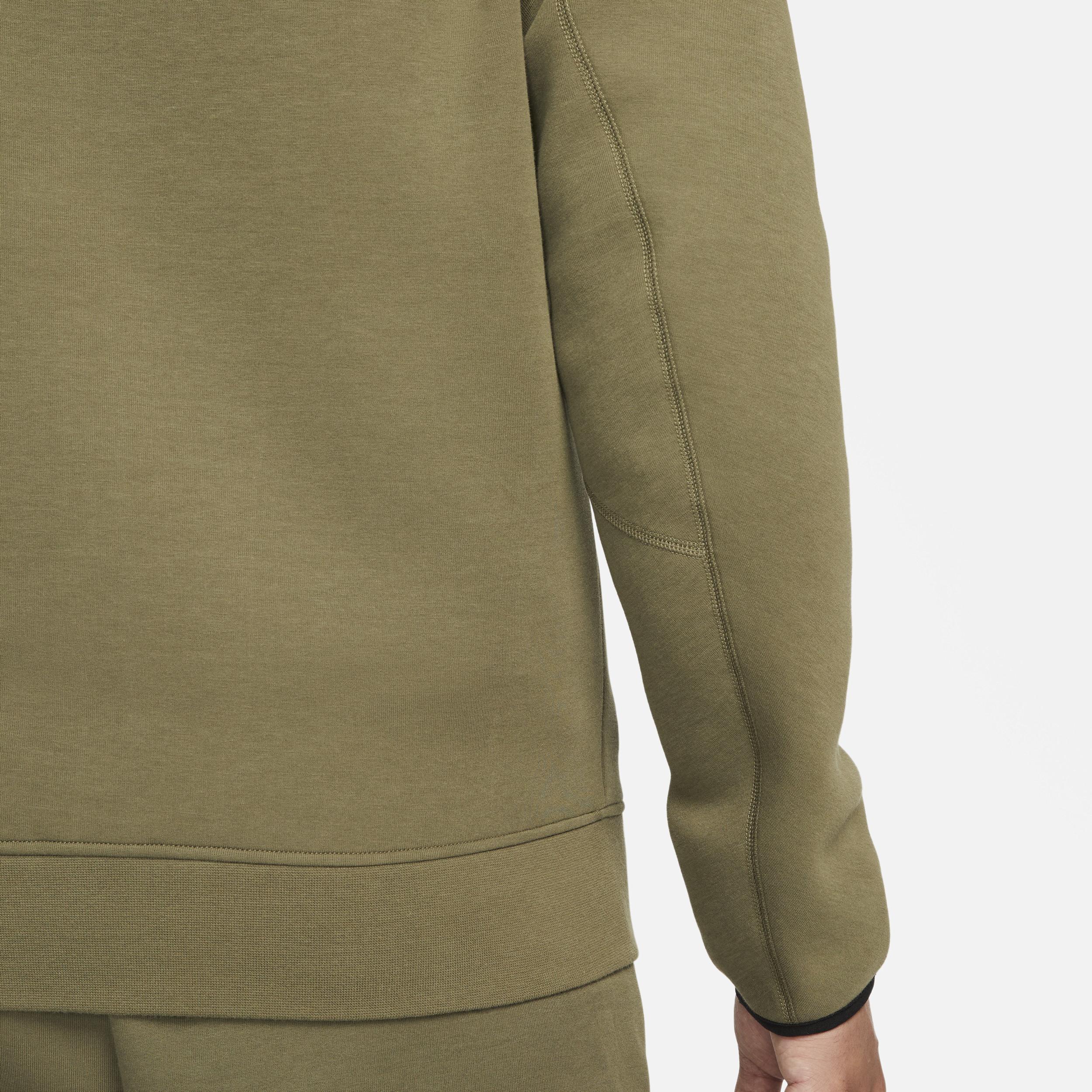 Nike Tech Fleece full zip hoodie in gray Product Image