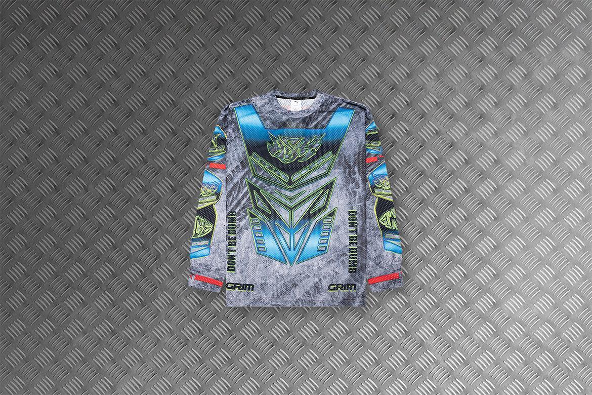 Puma x A$AP Rocky Moto Armor L/S Tee - White Male Product Image