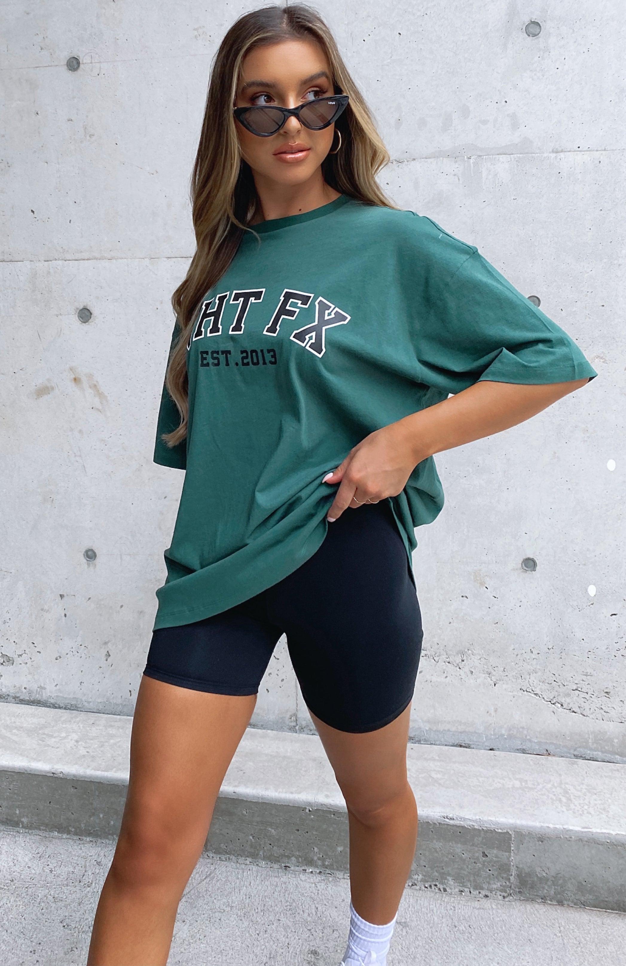 Varsity Tee Green Male Product Image