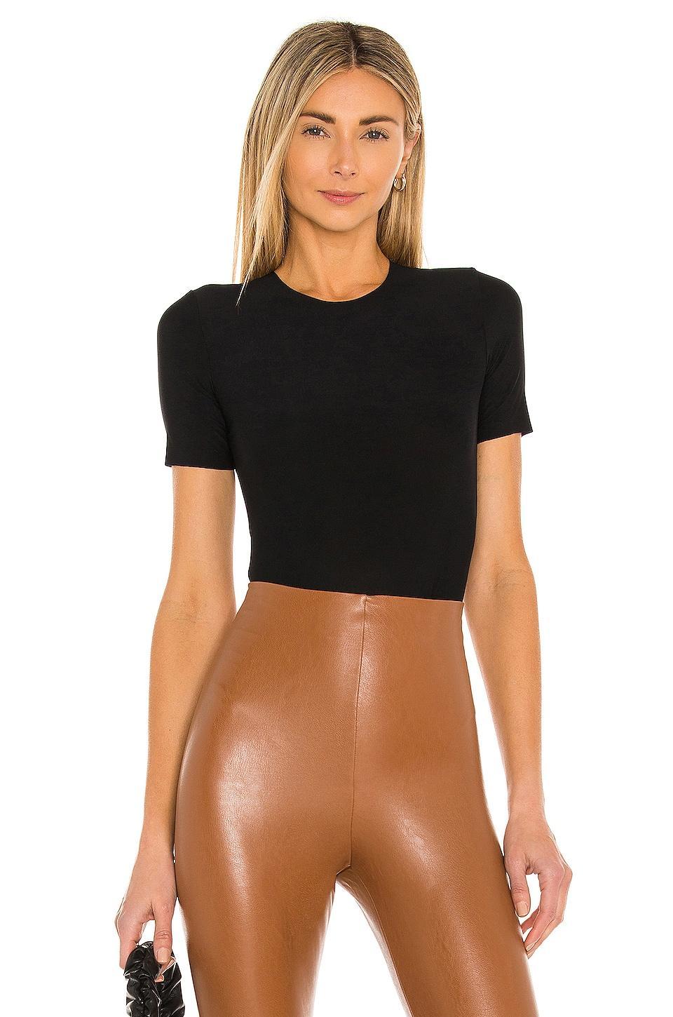 Commando Butter Short Sleeve Thong Bodysuit Product Image