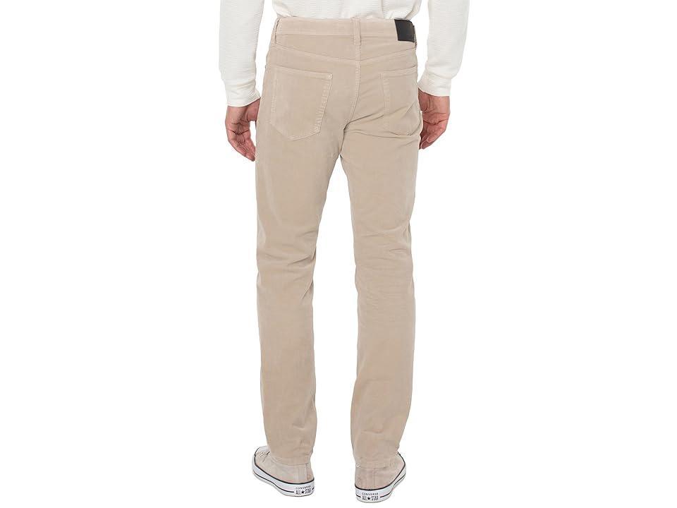 Liverpool Los Angeles Kingston Modern Slim Straight Corduroy Jeans in Oat Product Image