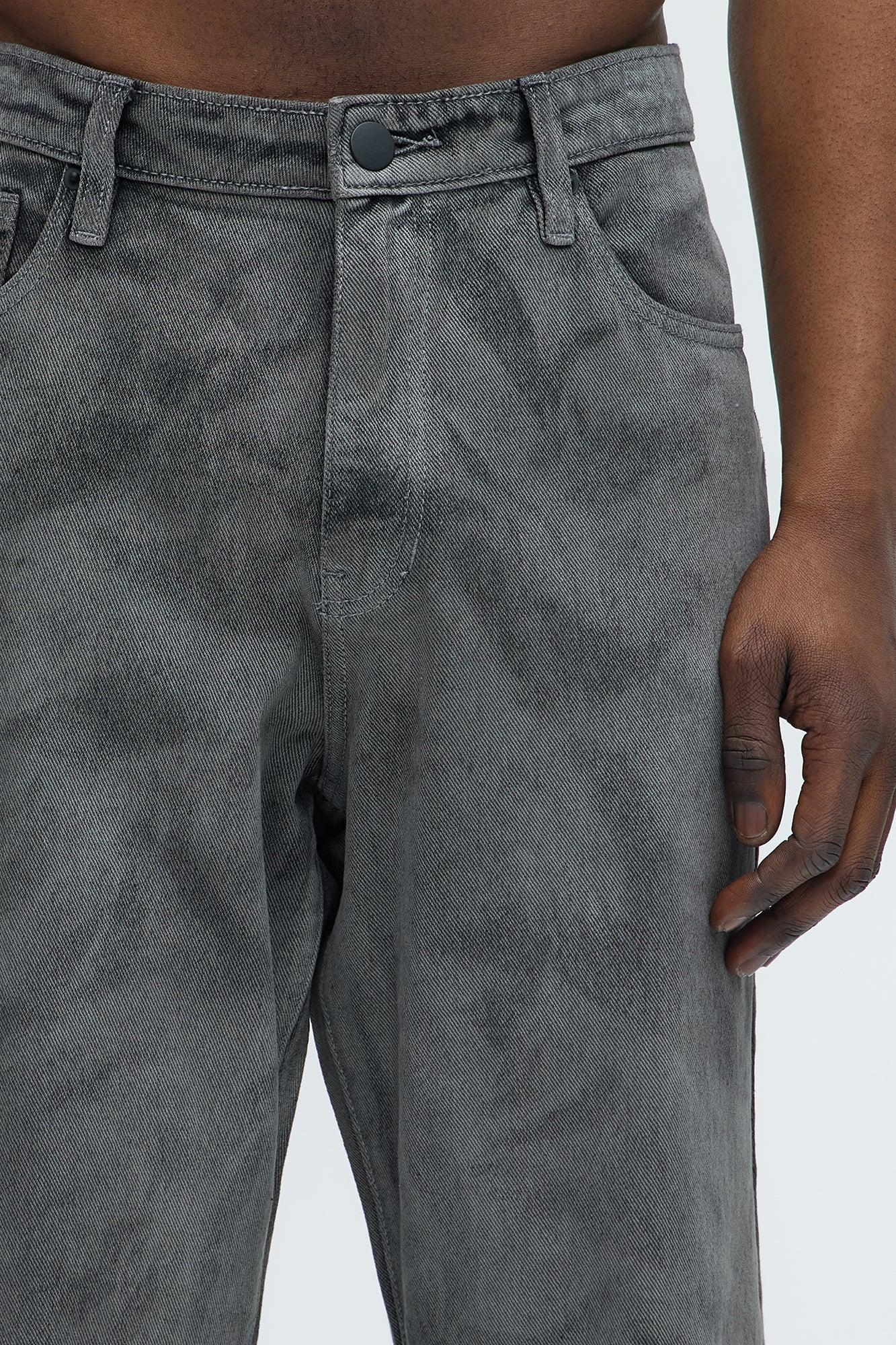 Get You There Straight Jeans - Black Wash Product Image
