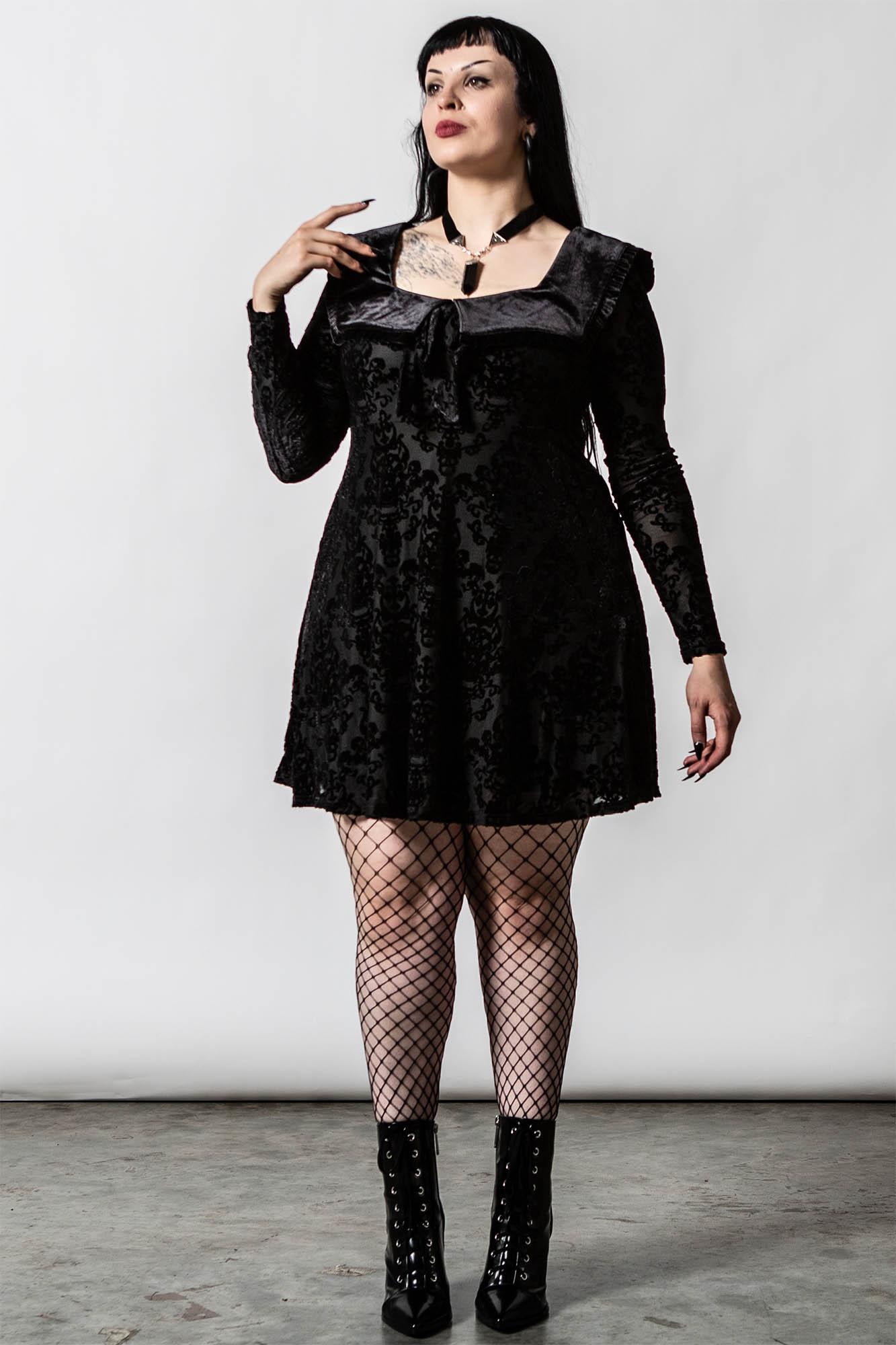 Angelique Collar Dress - Resurrect Female Product Image