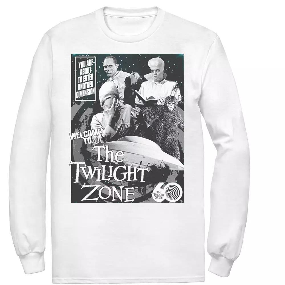 Men's CBS The Twilight Zone Comic 60th Tee, Size: XXL, Athletic Grey Product Image