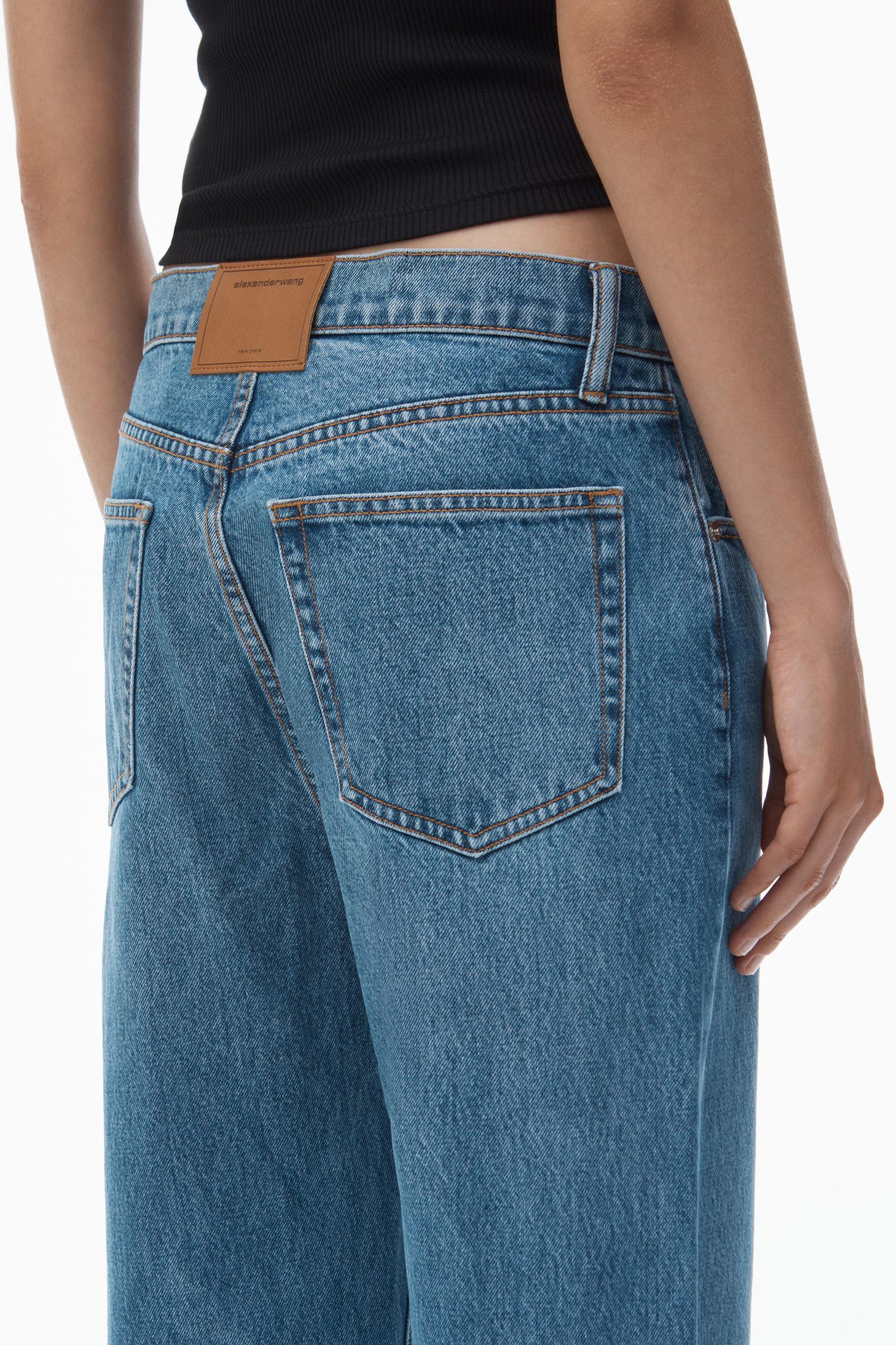 Ez Mid-rise Straight-leg Jeans Product Image