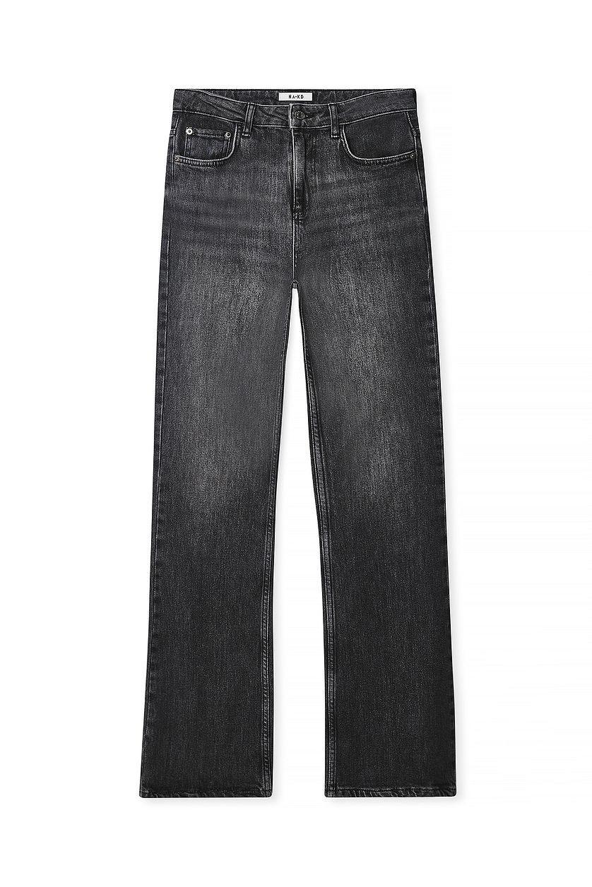 High Waist Flared Denim Product Image