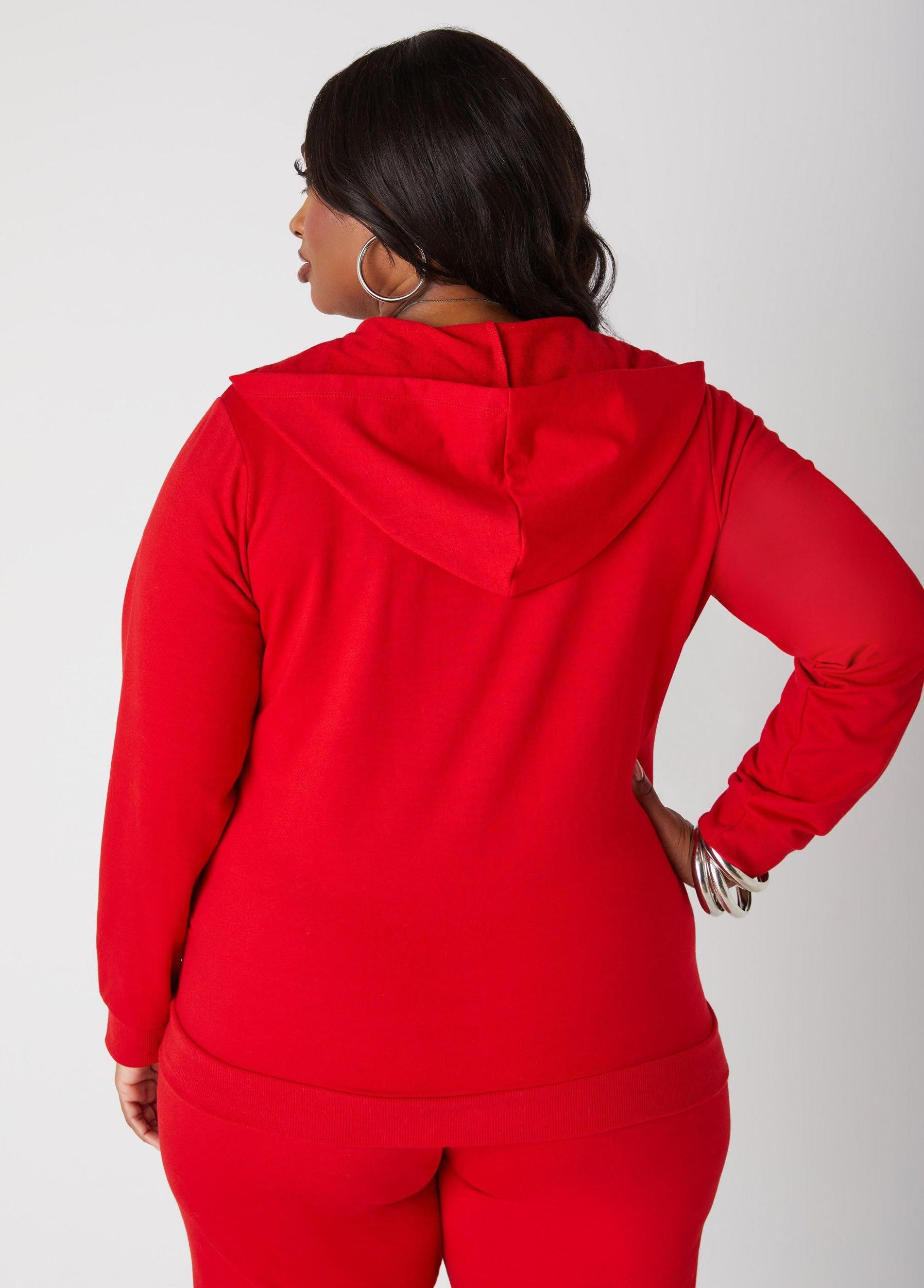 Graphic French Terry Hoodie Product Image