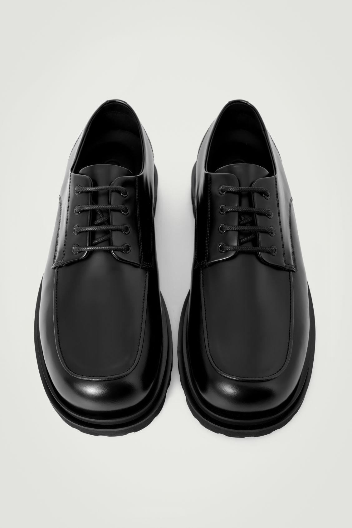 CHUNKY LEATHER DERBY SHOES Product Image