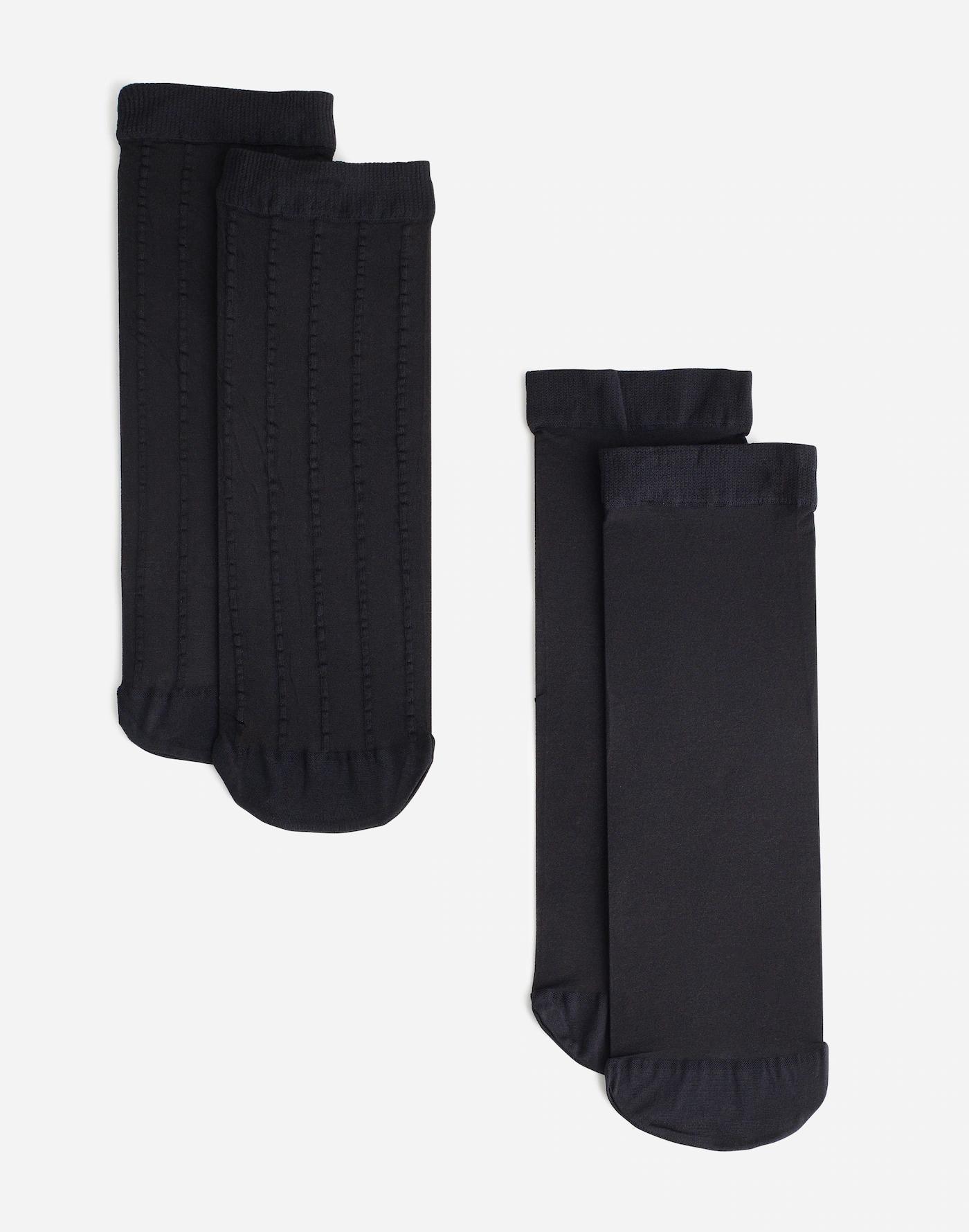 Two-Pack Sheer Ankle Socks Product Image