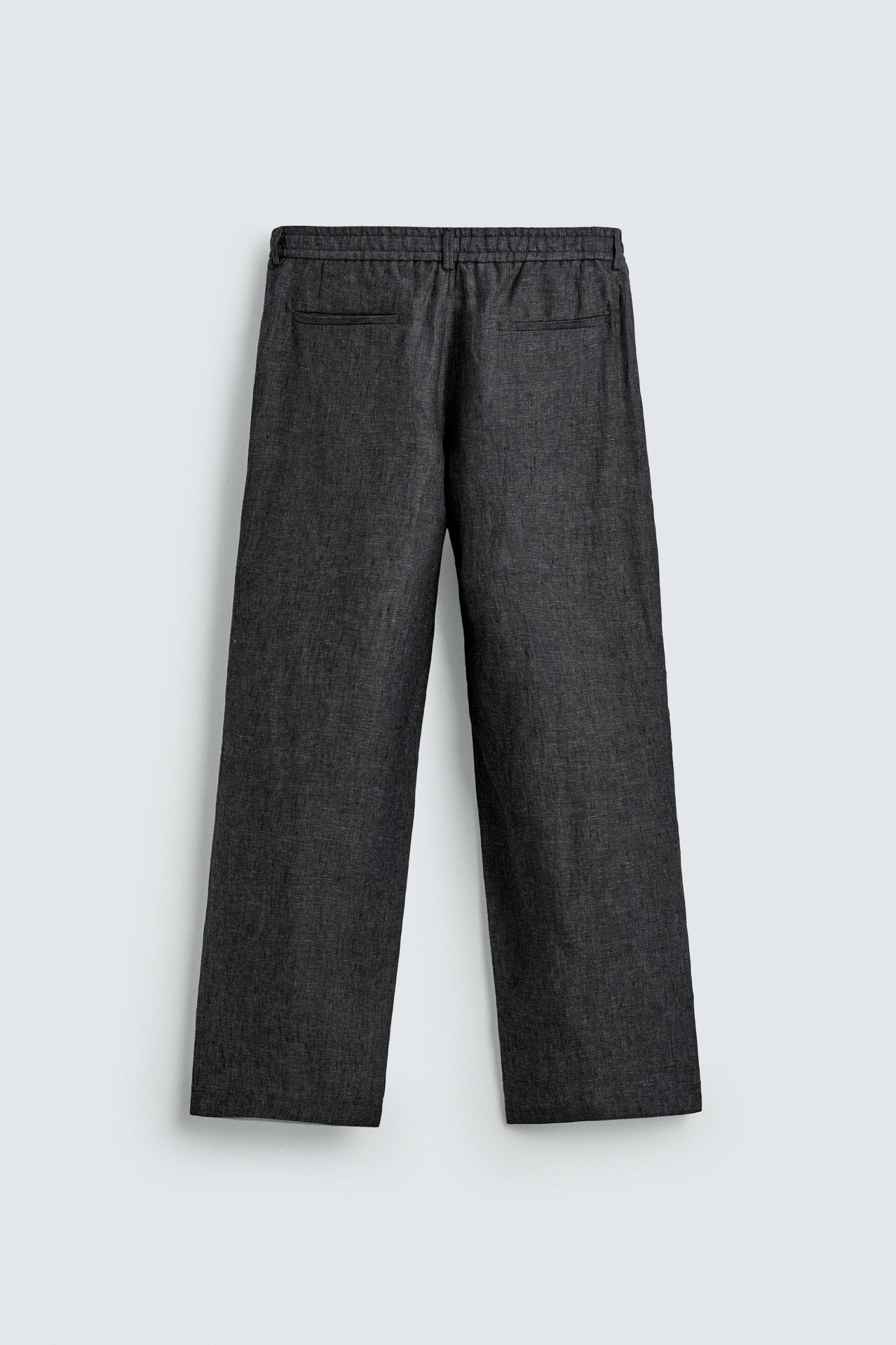 100% LINEN SUIT PANTS Product Image