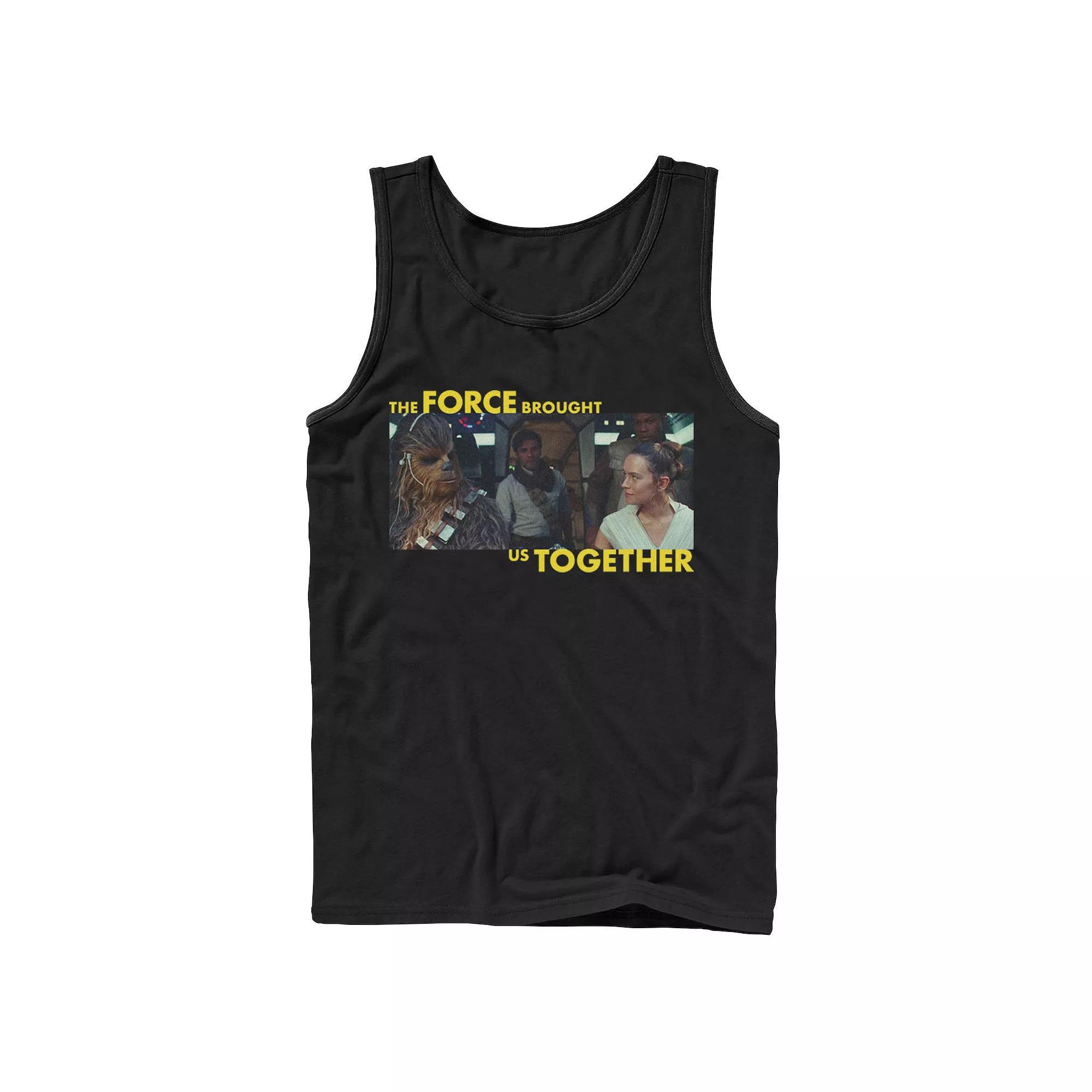 Men's Star Wars: The Rise Of Skywalker Brought Us Together Tank Top, Size: XL, Black Product Image