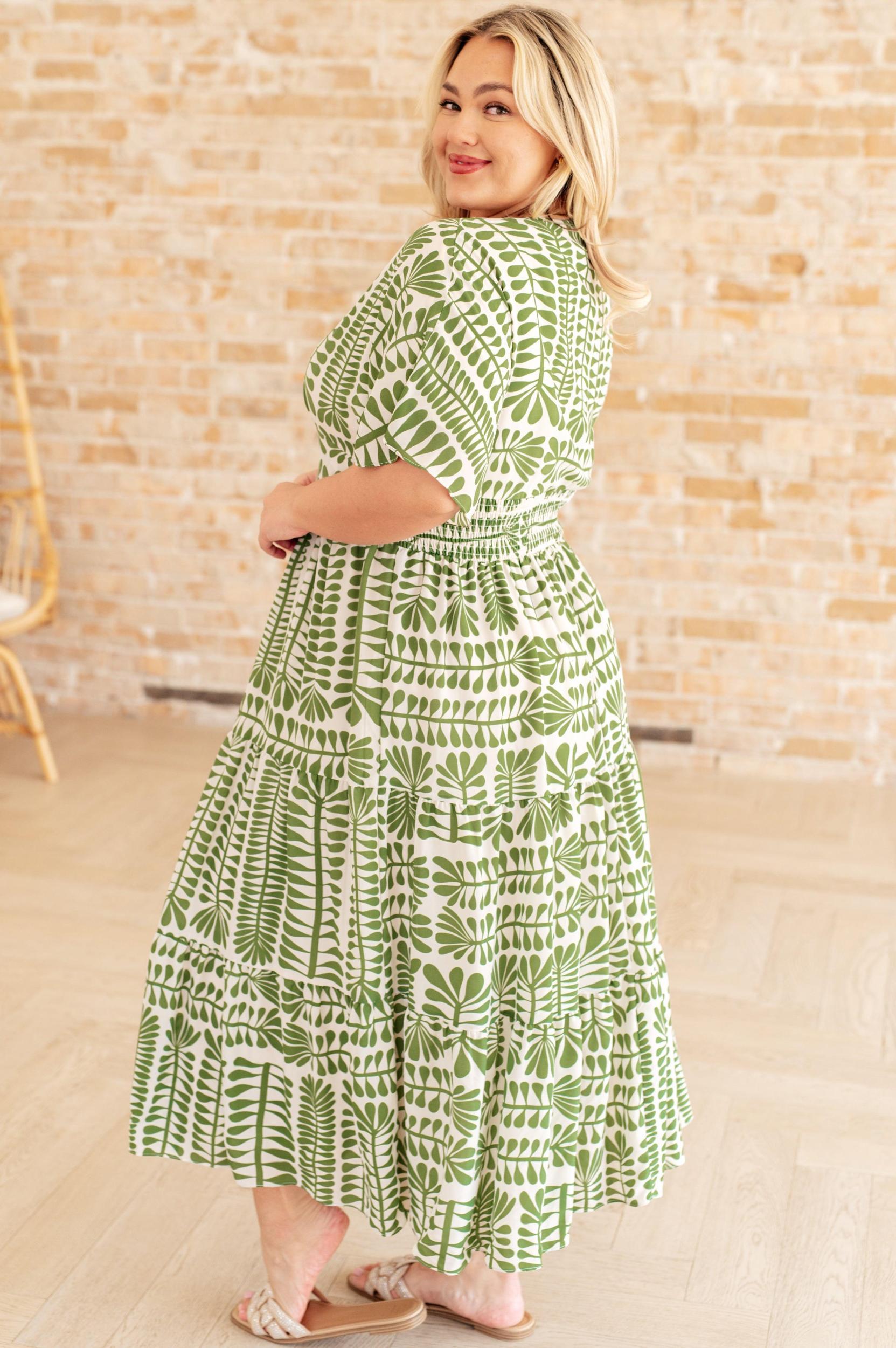 Sincerely, Me Tiered V-Neck Dress - ONLINE EXCLUSIVE! Product Image