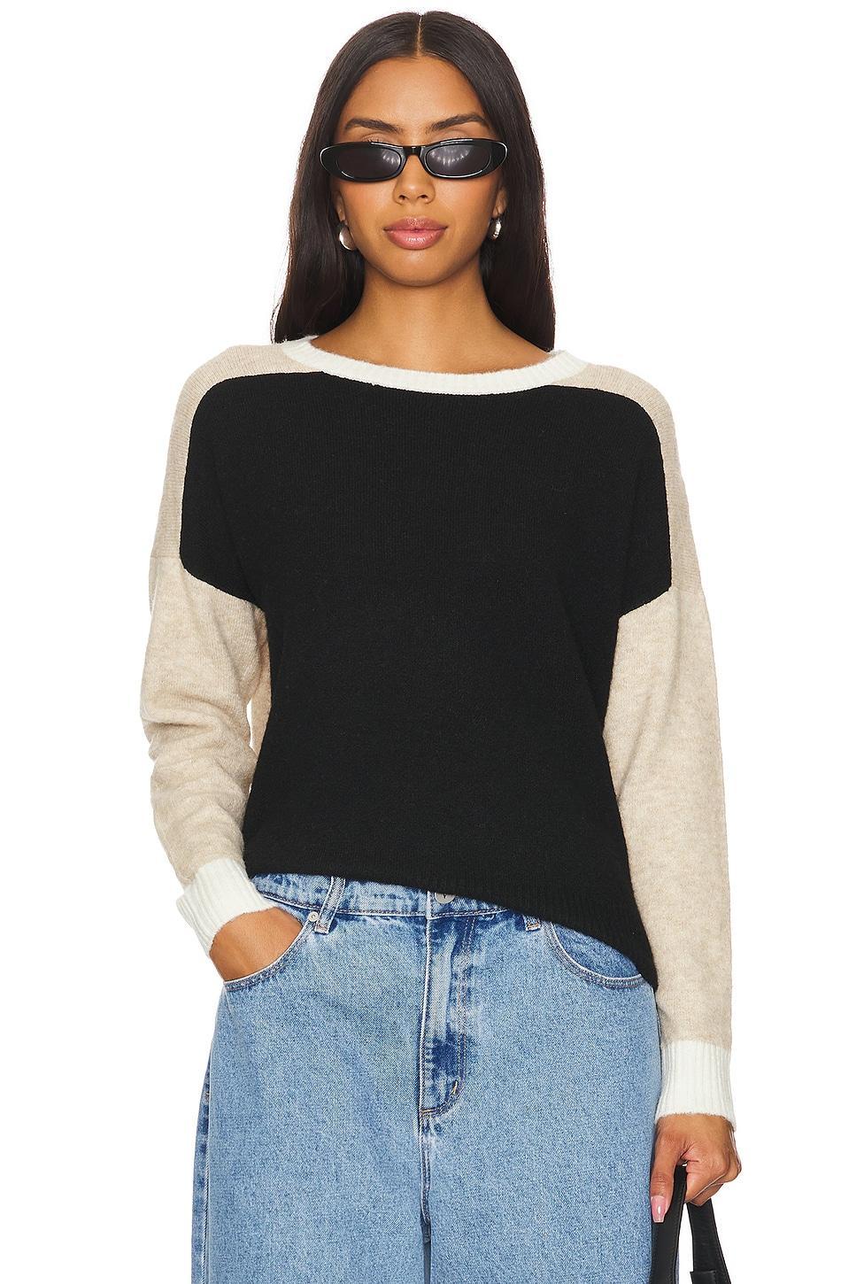 Deacon Blocked Crewneck Central Park West Product Image