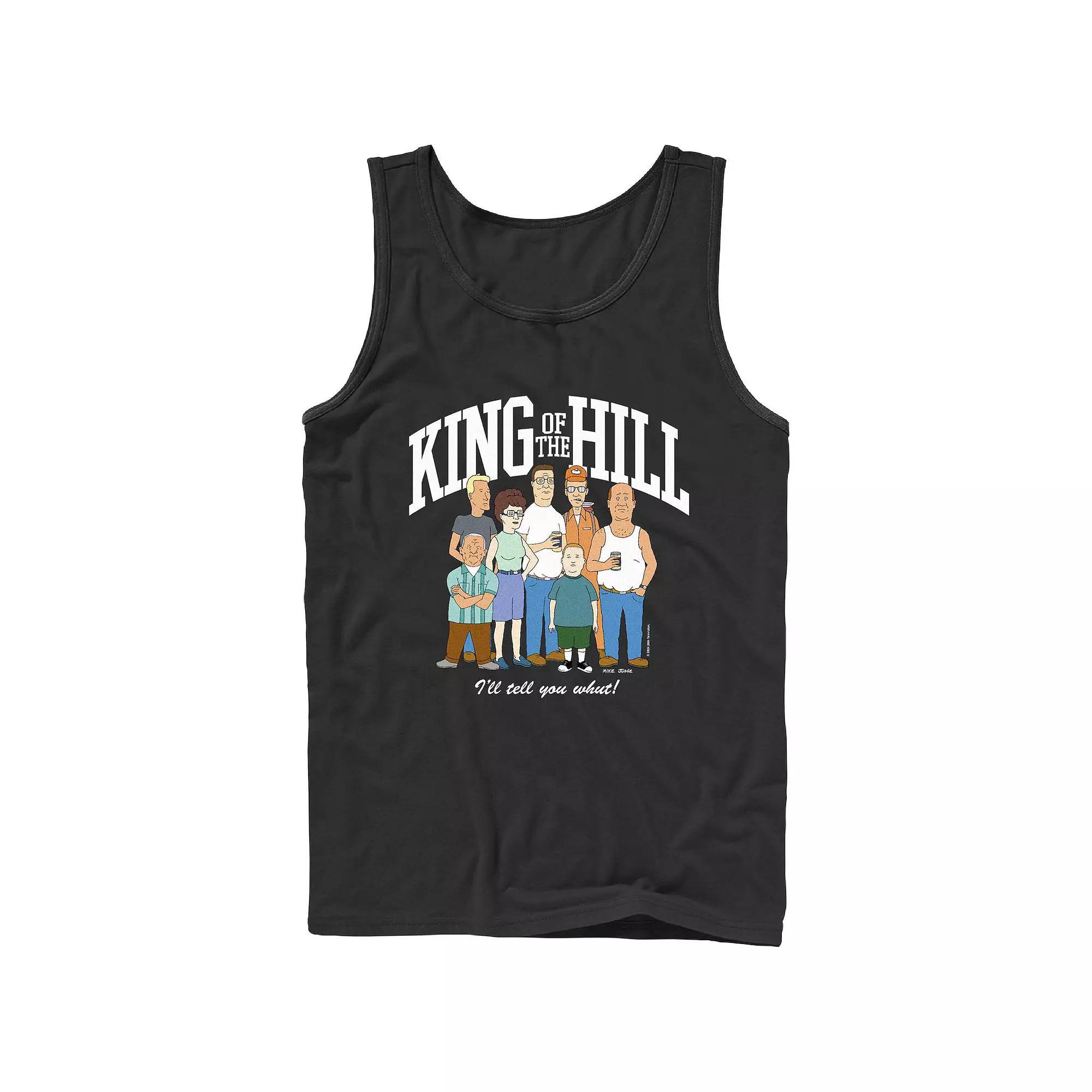 Mens King Of The Hill Group Photo Graphic Tank Product Image