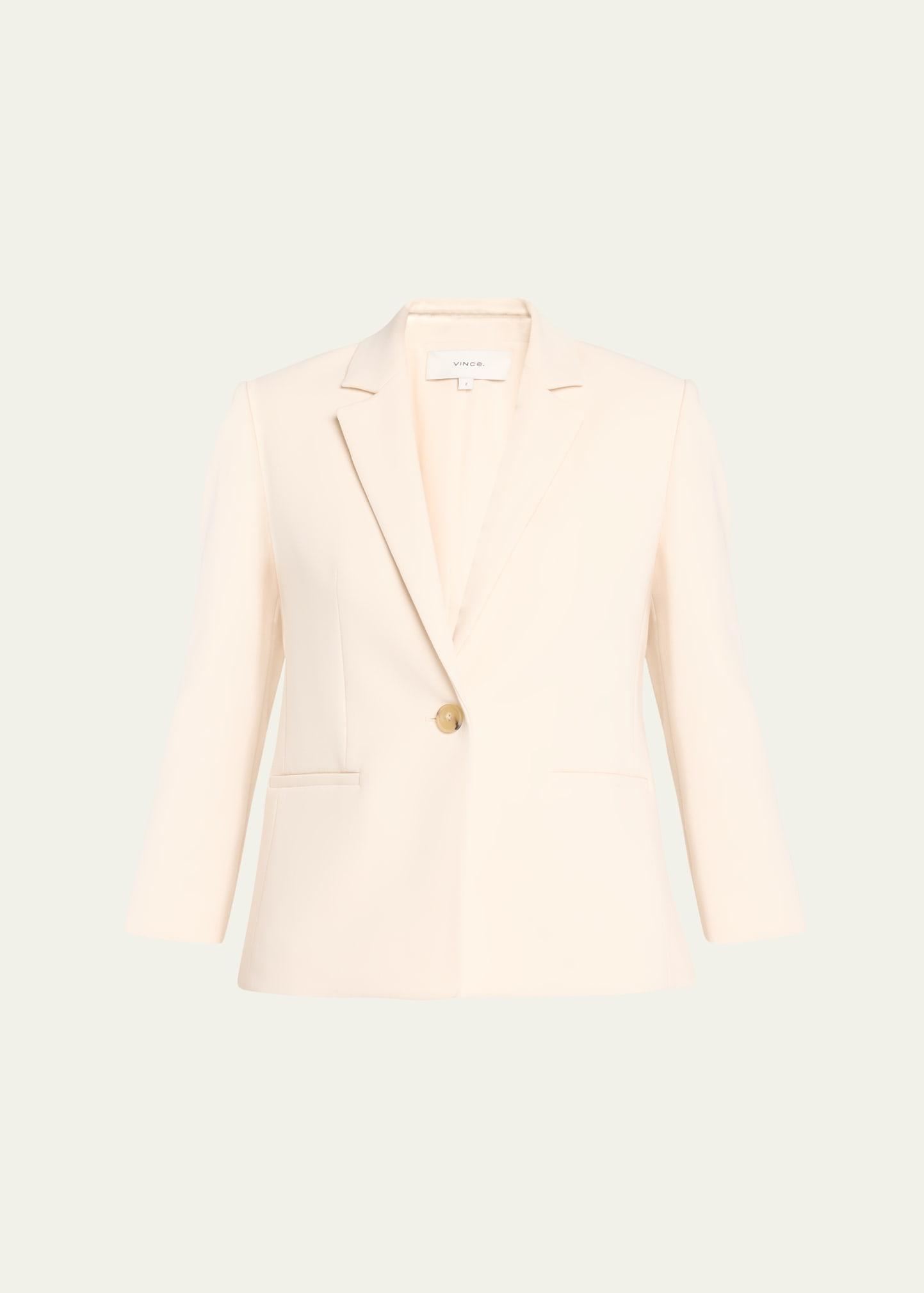 Shrunken Bracelet-Sleeve Blazer Product Image