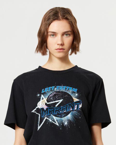 T-shirt in cotton with GIVENCHY patch Product Image