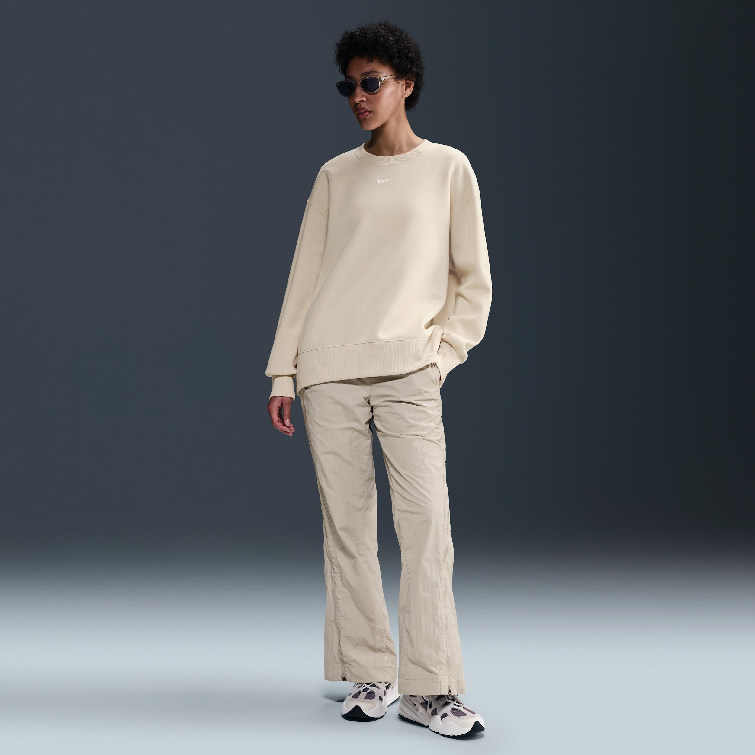 Women's Nike Sportswear Phoenix Fleece Oversized Crew-Neck Sweatshirt Product Image