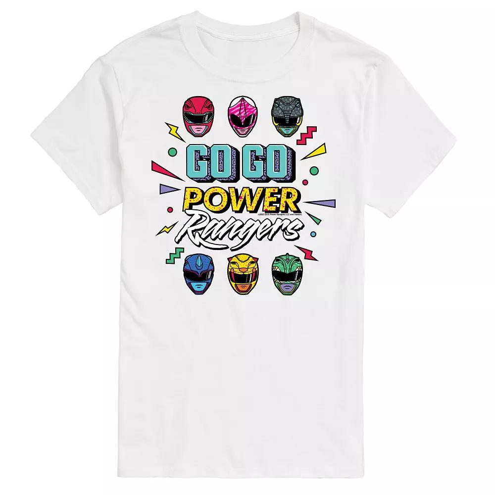 Big & Tall Power Rangers Go Go Graphic Tee, Mens Product Image