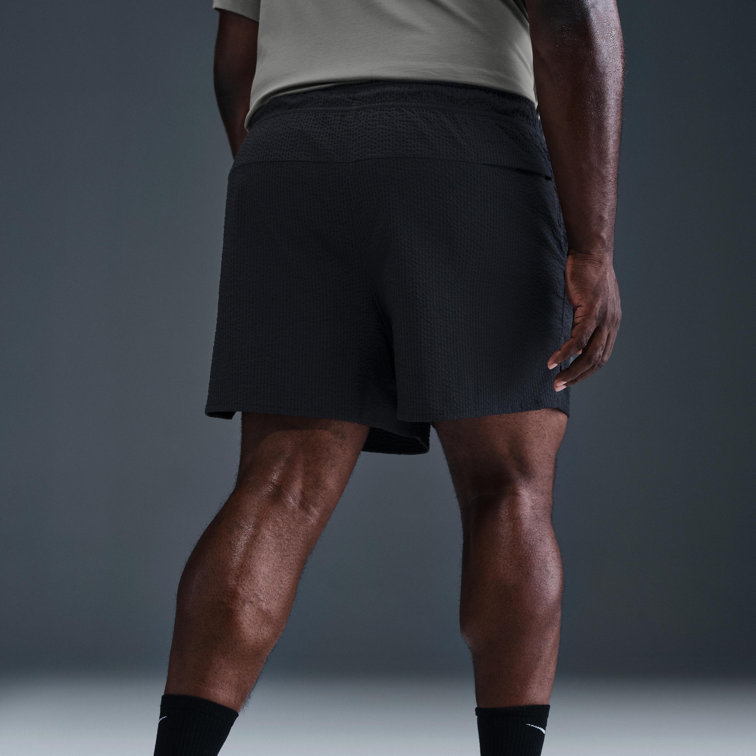 Nike Men's Unlimited Dri-FIT 5" Unlined Seersucker Versatile Shorts Product Image