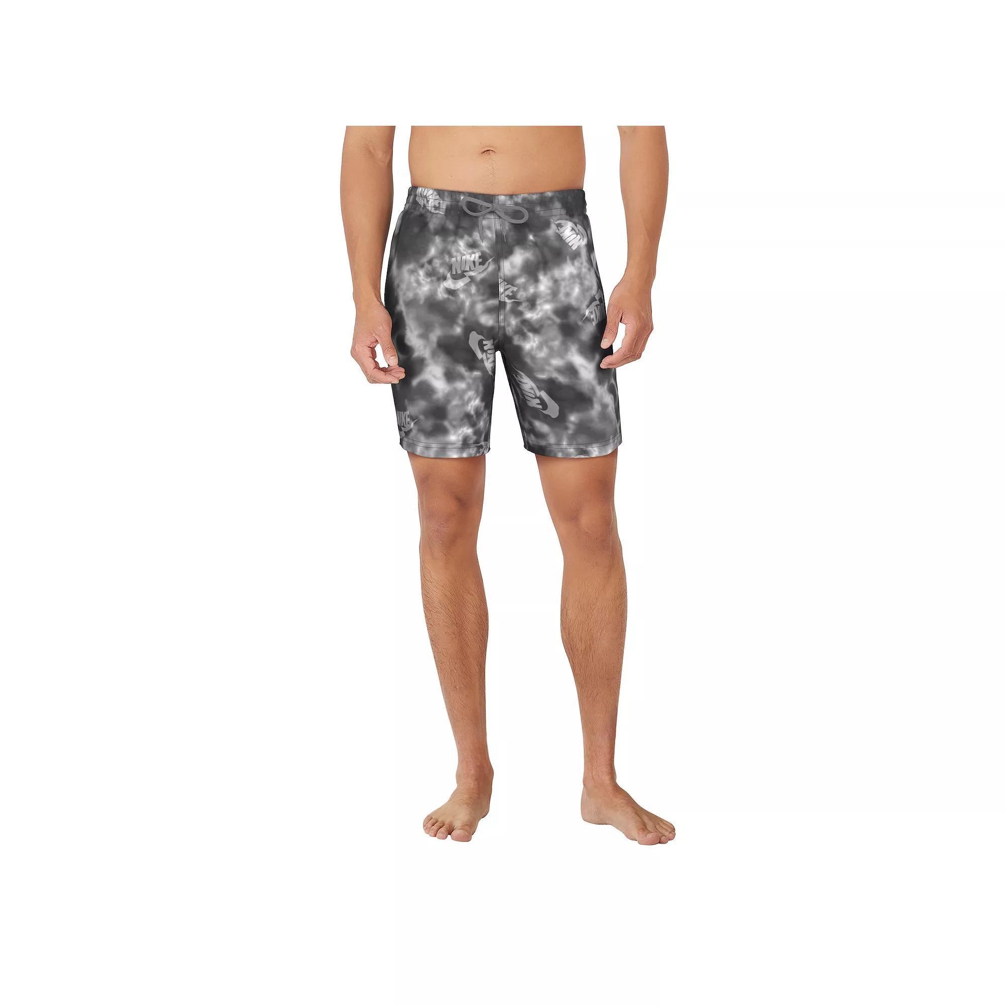 Mens Nike 7 Tie Dye Swim Trunks Product Image