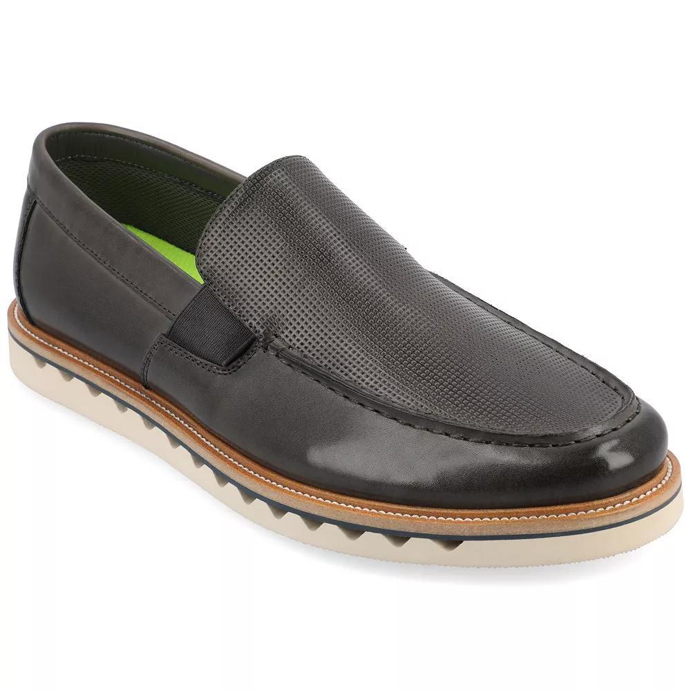 VANCE Dallas Men's Tru Comfort Foam Slip-On Loafers, Size: 11, Gray Product Image