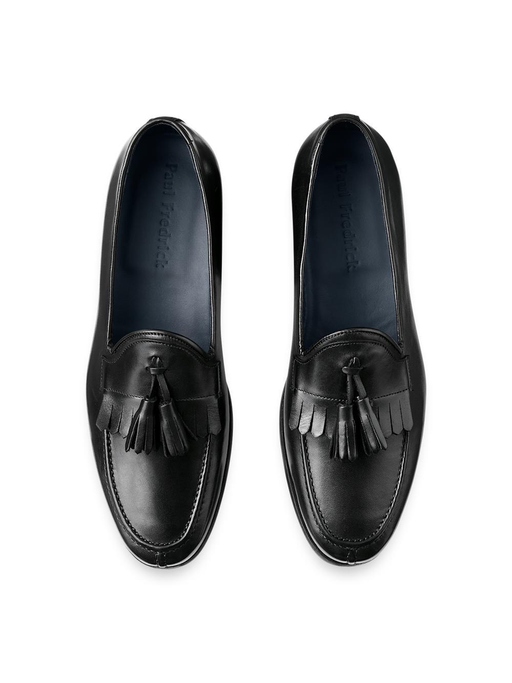 Lennon Kiltie Tassel Loafer - Black Product Image