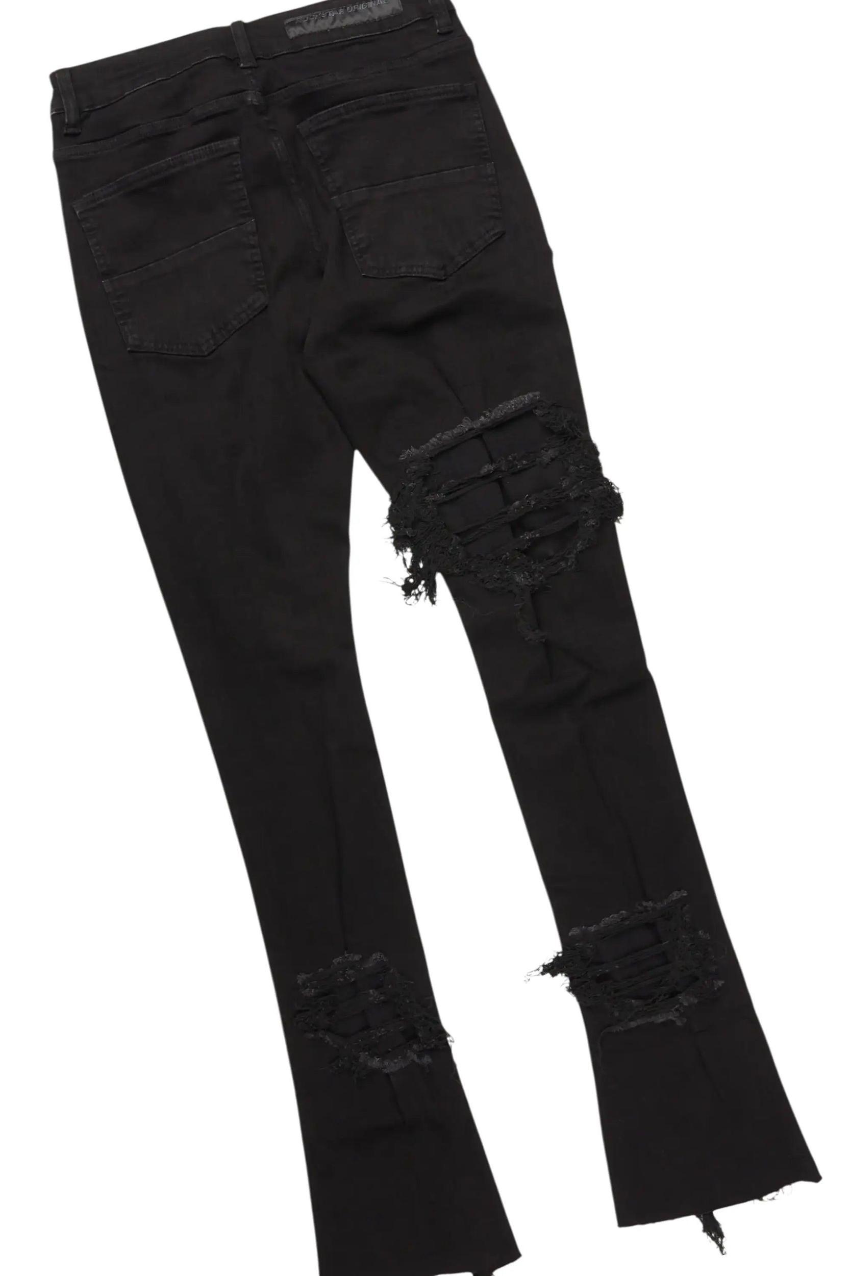 Grill Black Hoodie/Tapestry Jean Bundle Male Product Image