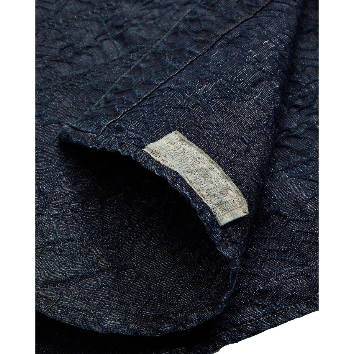 Indigo Jacquard Workshirt Product Image