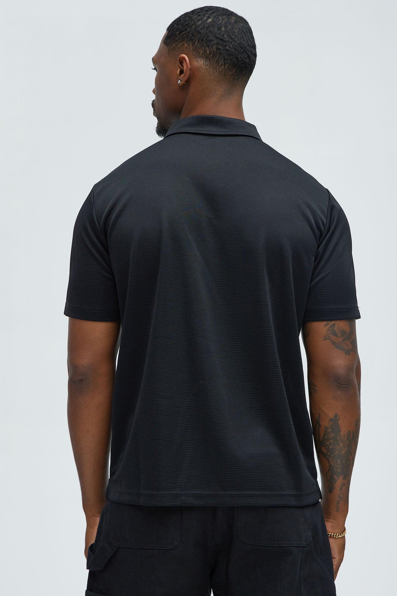 Florence Polo Shirt - Black Product Image