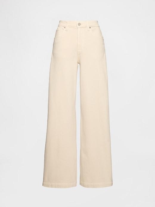 High Rise Stride Wide-Leg Jeans Product Image