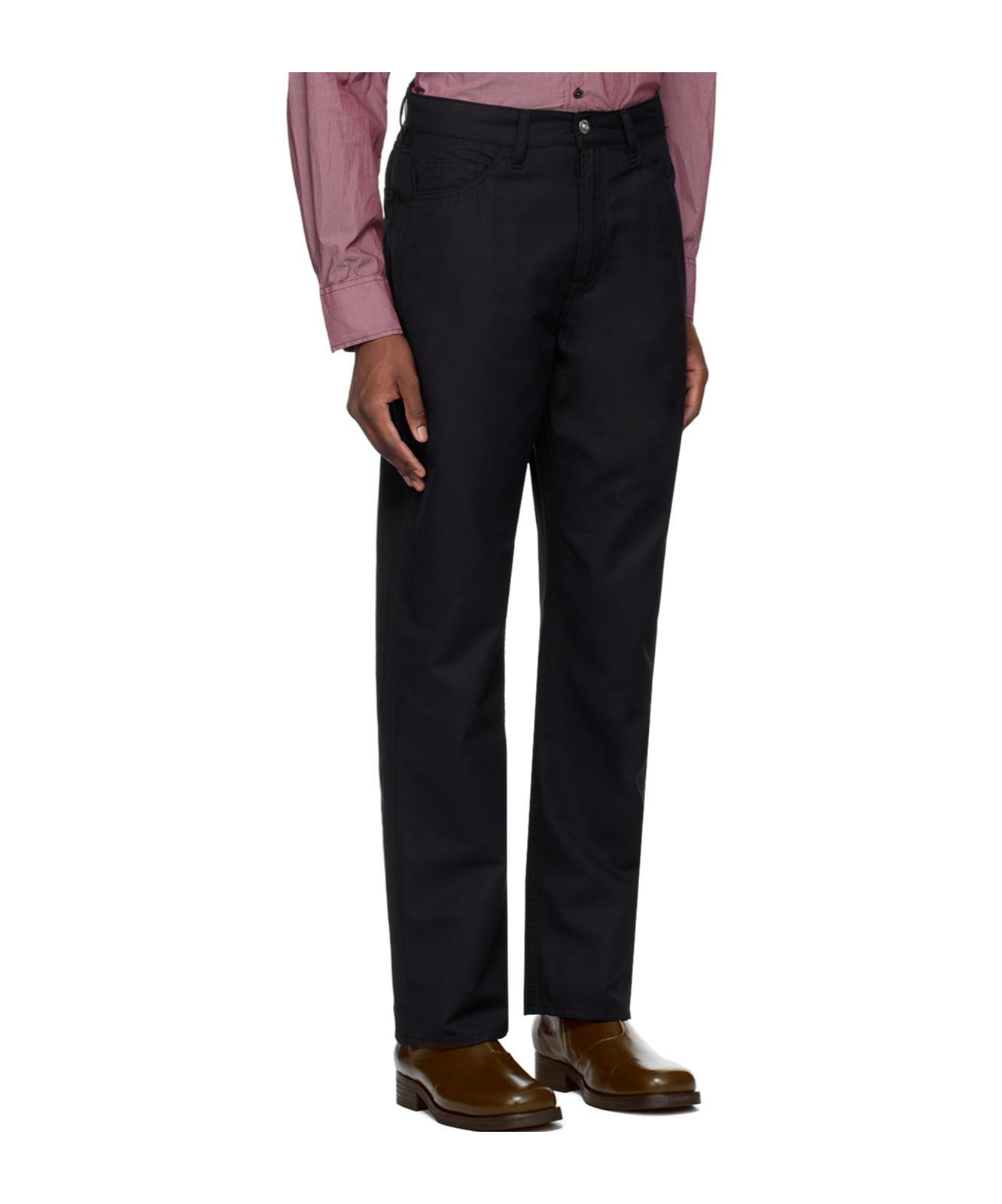 OUR LEGACY Formal Cut Button-down Casual Pants In Black Product Image