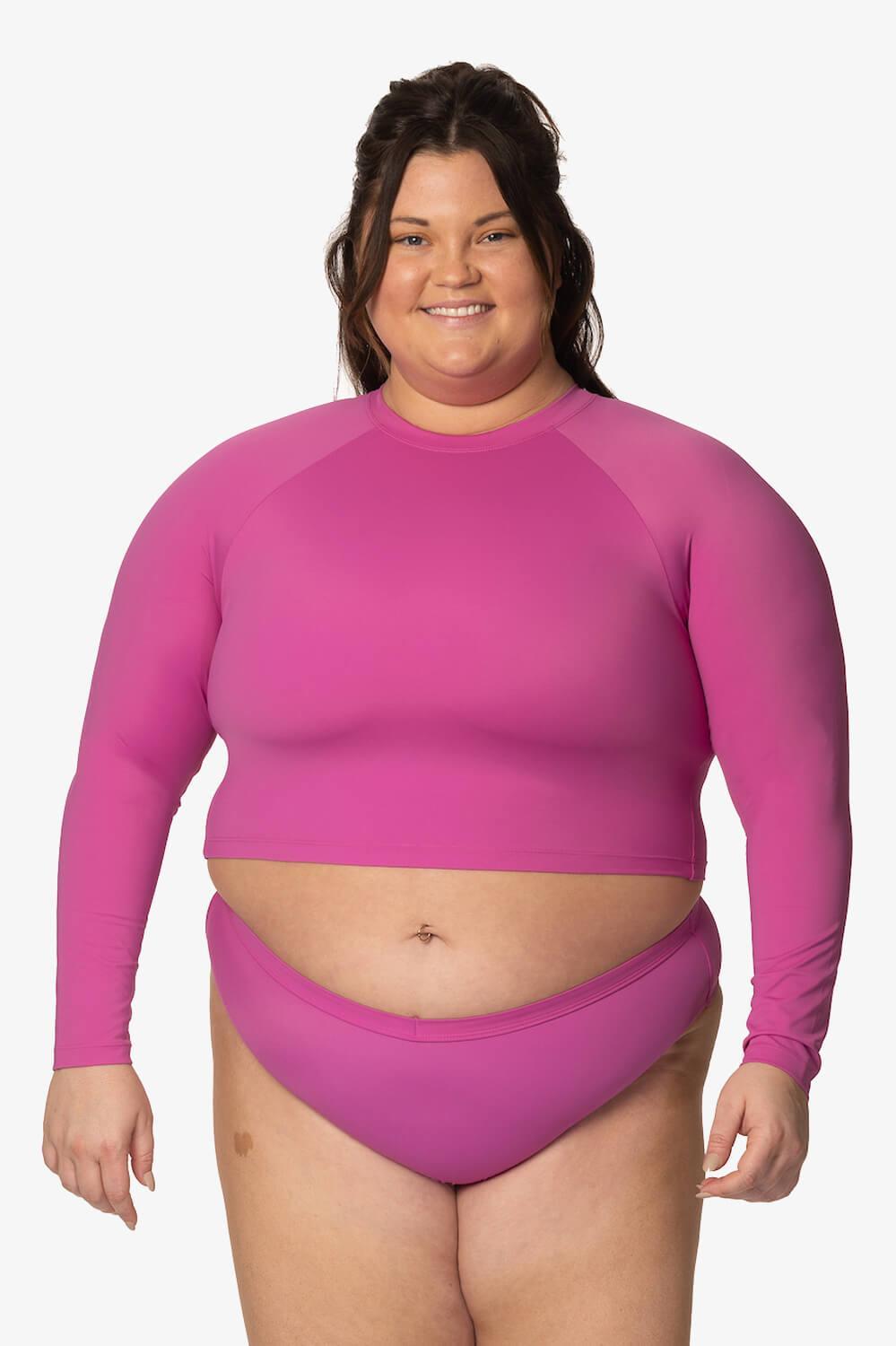 Sale Moana Long Sleeved Crop Rashguard Product Image