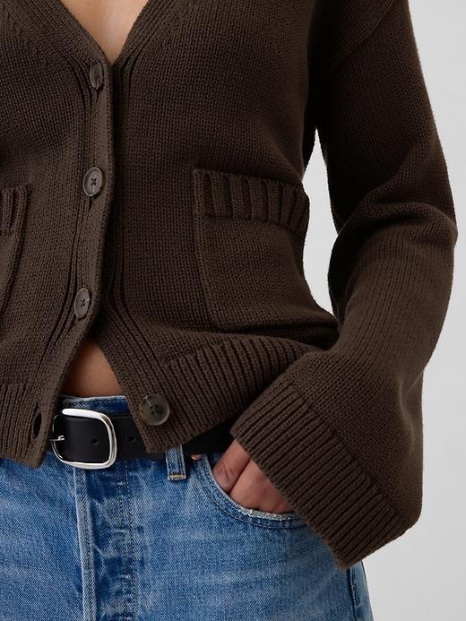 Pocket Cardigan Sweater Product Image