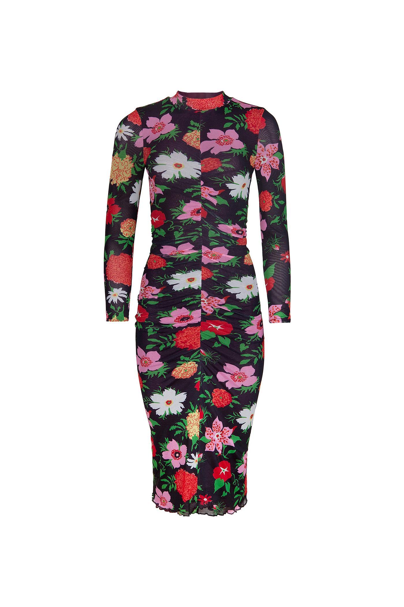 Gemini Dress - Mills Floral / Gamay Product Image
