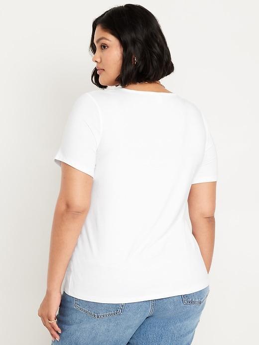 Luxe V-Neck T-Shirt Product Image