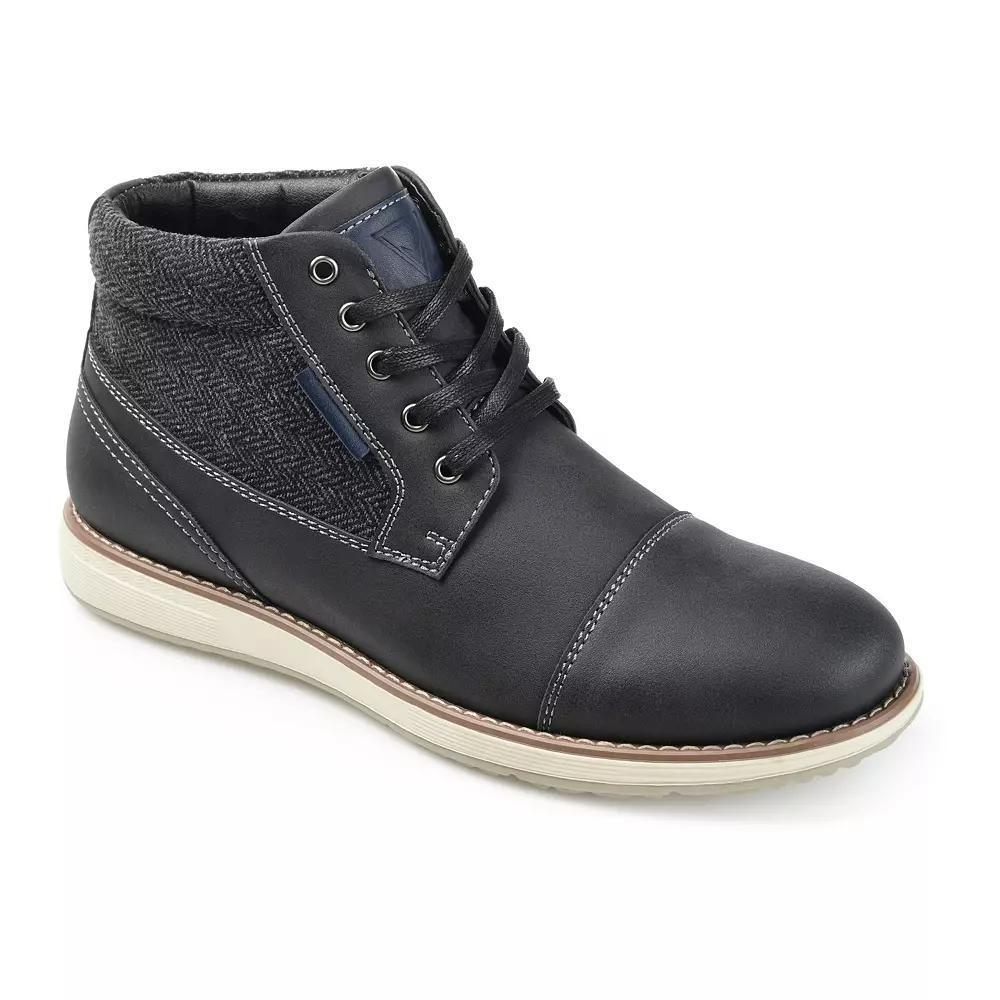 VANCE Jones Men's Cap Toe Ankle Boots, Size: 13 Product Image