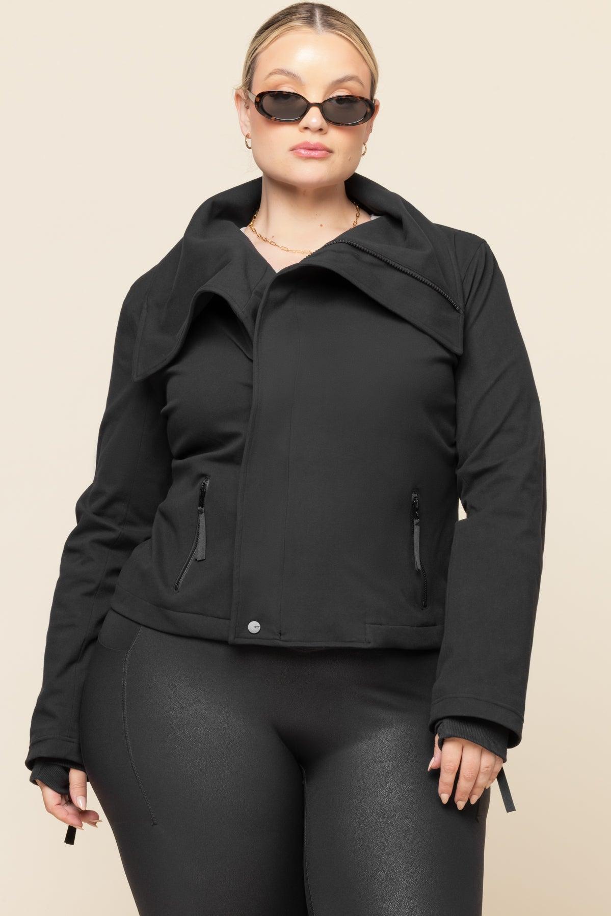 Heart Racer Moto Jacket - Black Product Image