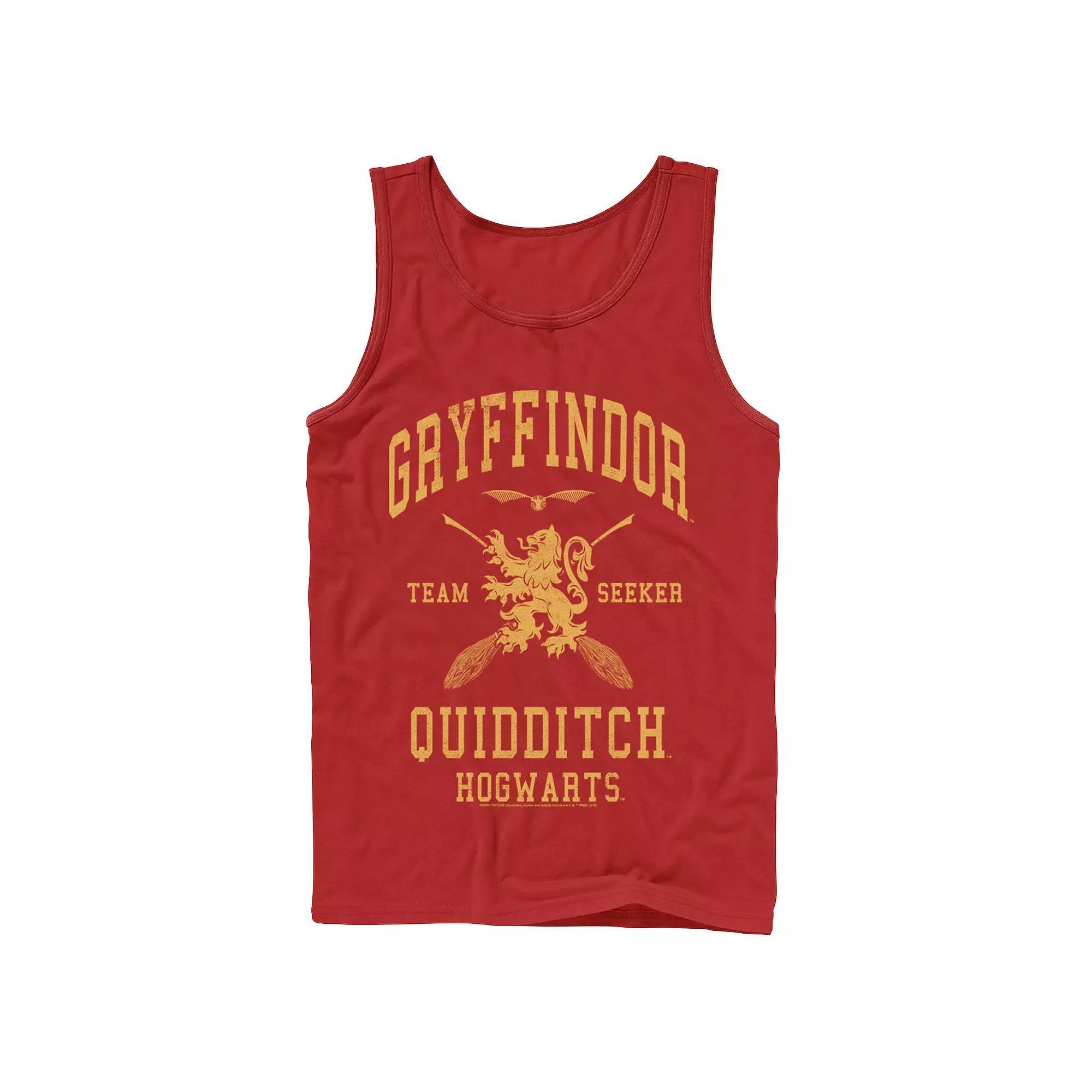 Mens Harry Potter Gryffindor Quidditch Team Seeker Tank Top Product Image