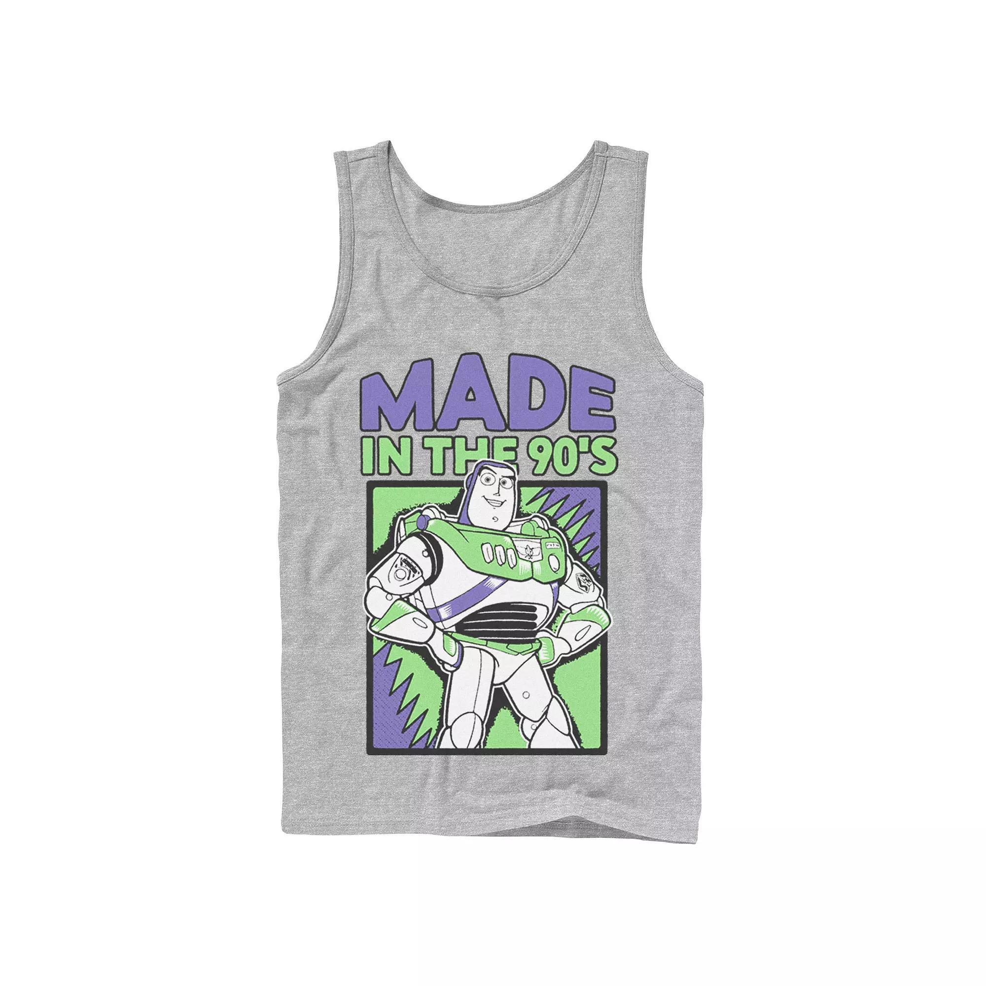 Disney / Pixars Toy Story 4 Buzz Lightyear Mens Made In The 90s Tank Top Product Image