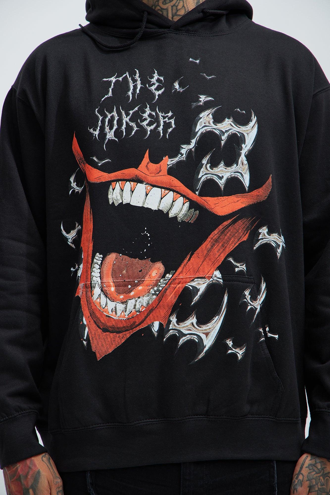 The Joker Chrome Hoodie - Black Product Image