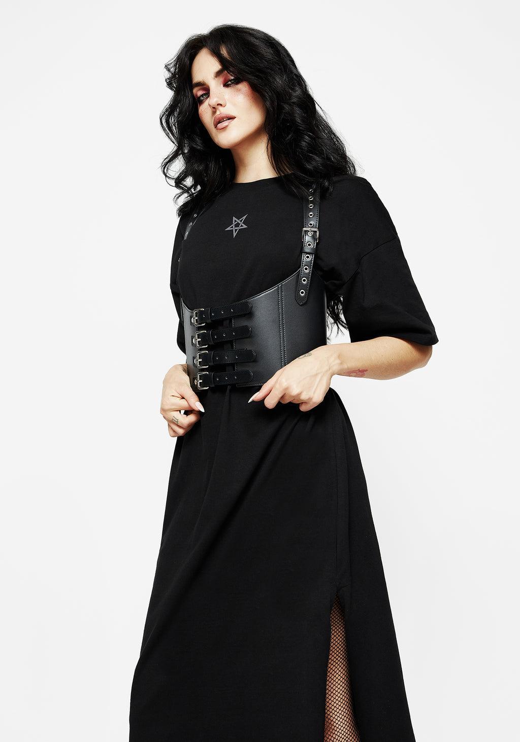 Time Flies Midi Tee Dress Product Image