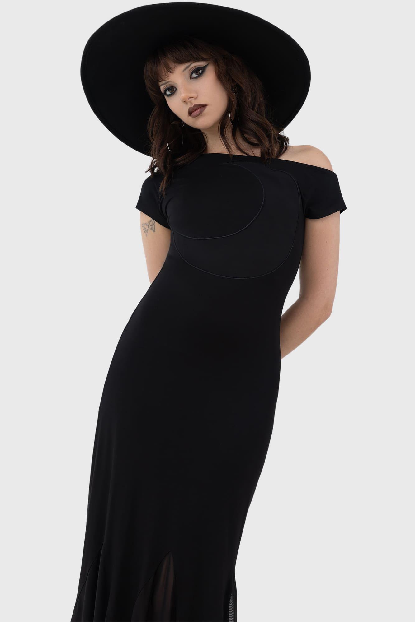 Hollow Night Maxi Dress Female Product Image
