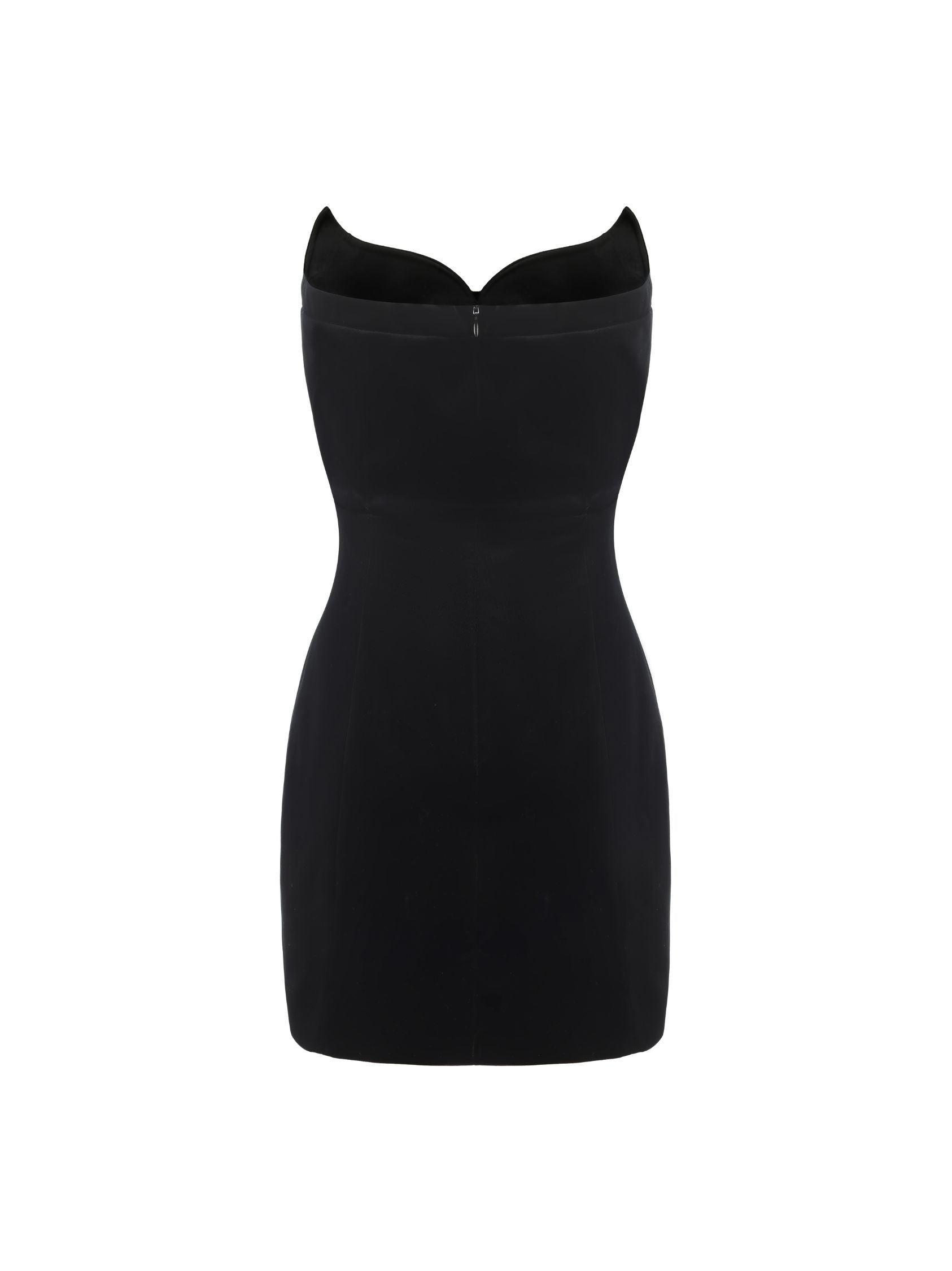 Keira Velvet Mini Dress (Final Sale) Product Image