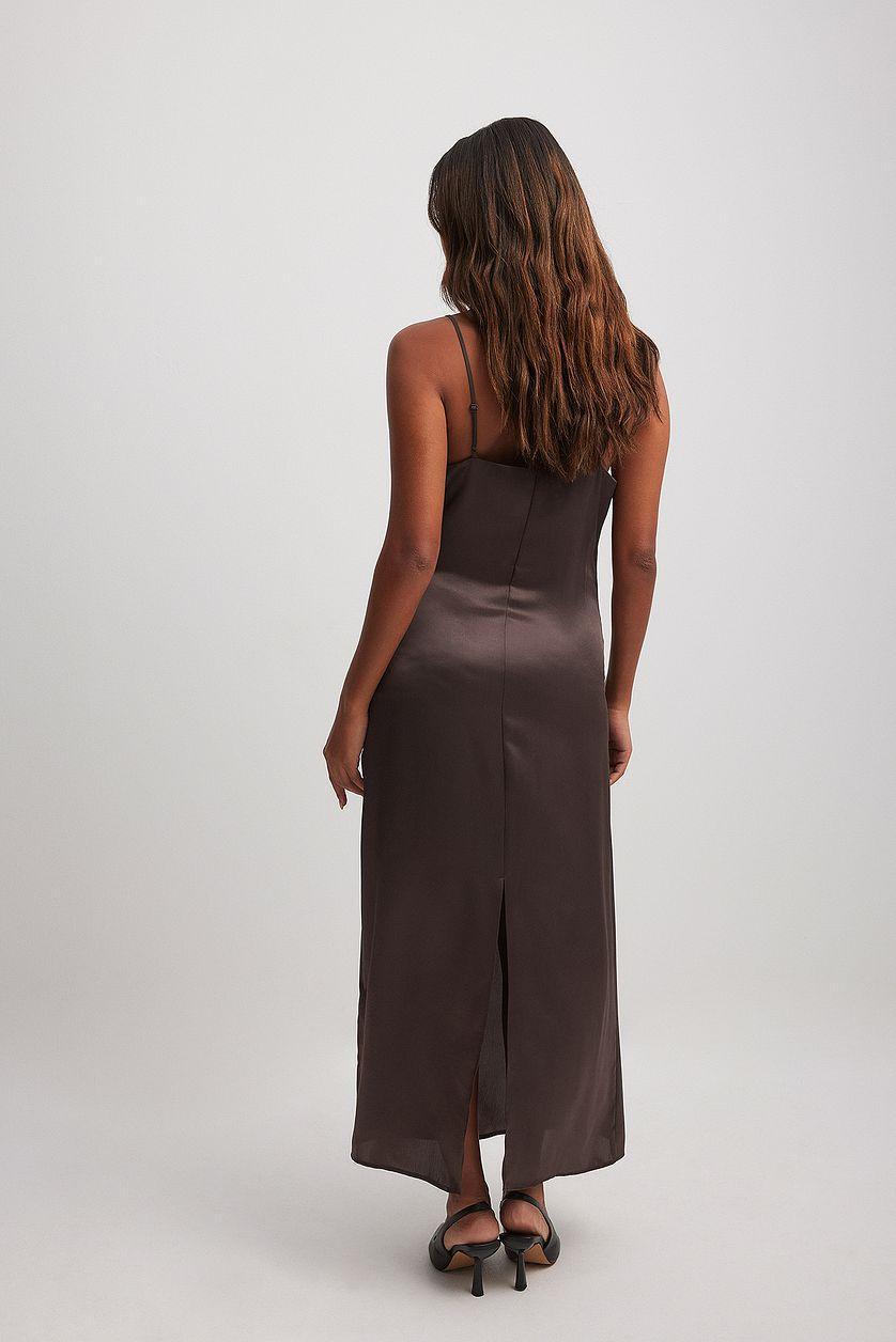 Satin Slip Dress Product Image