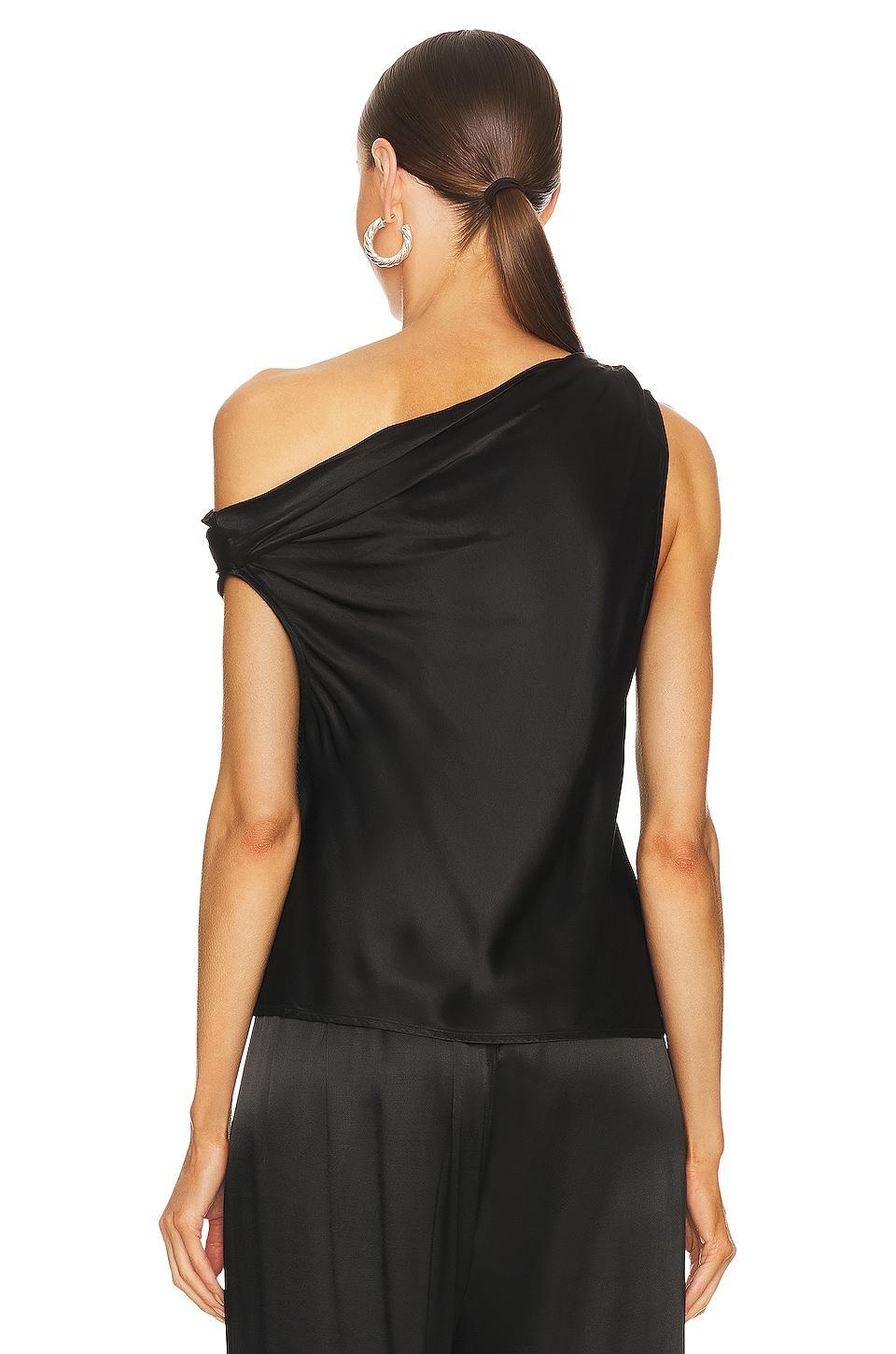 Satin Bias Off Shoulder Top Enza Costa Product Image
